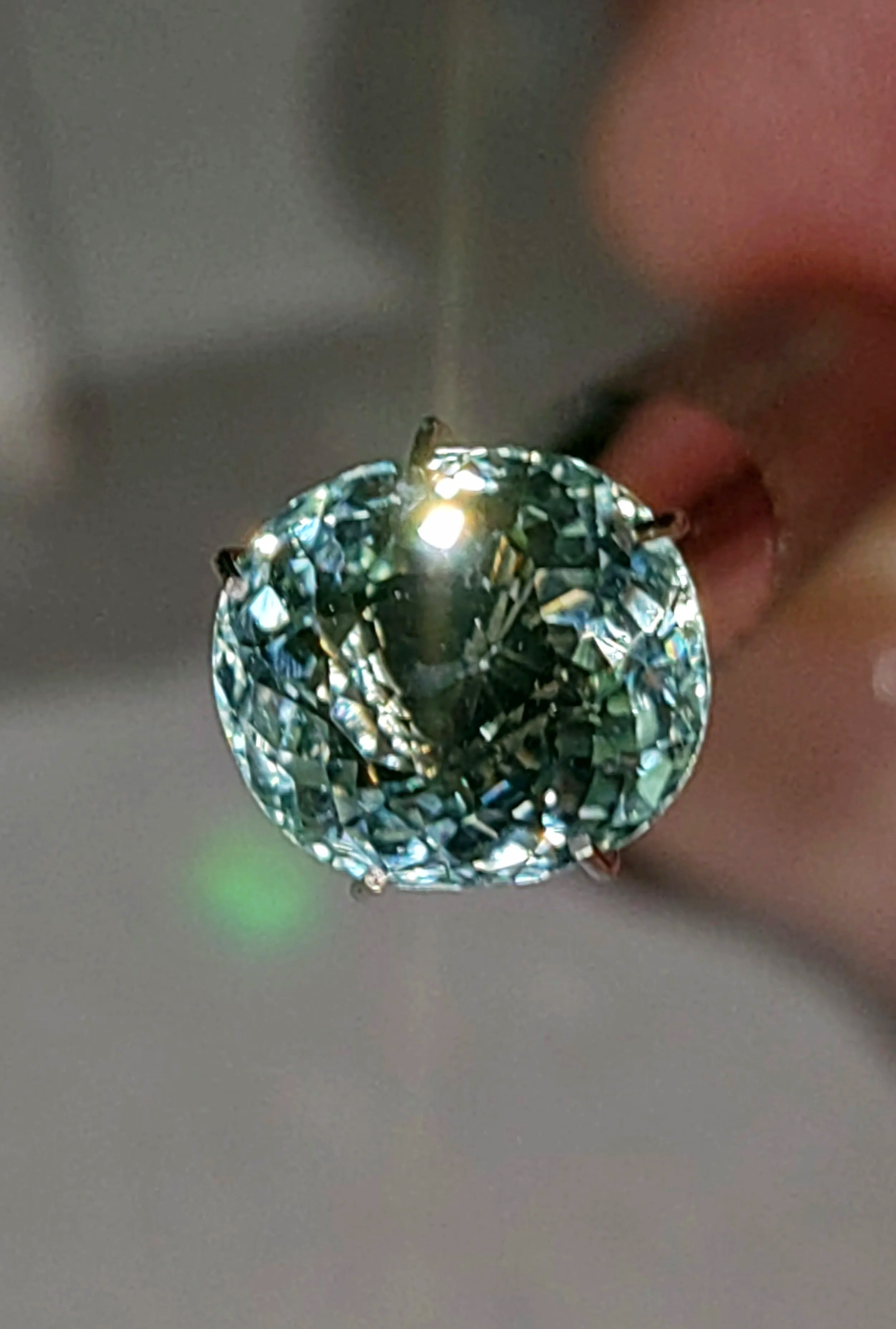 Genuine Neon Aqua Blue Titanium Tourmaline 2.94ct - TheCoveAtFoxHollow.com