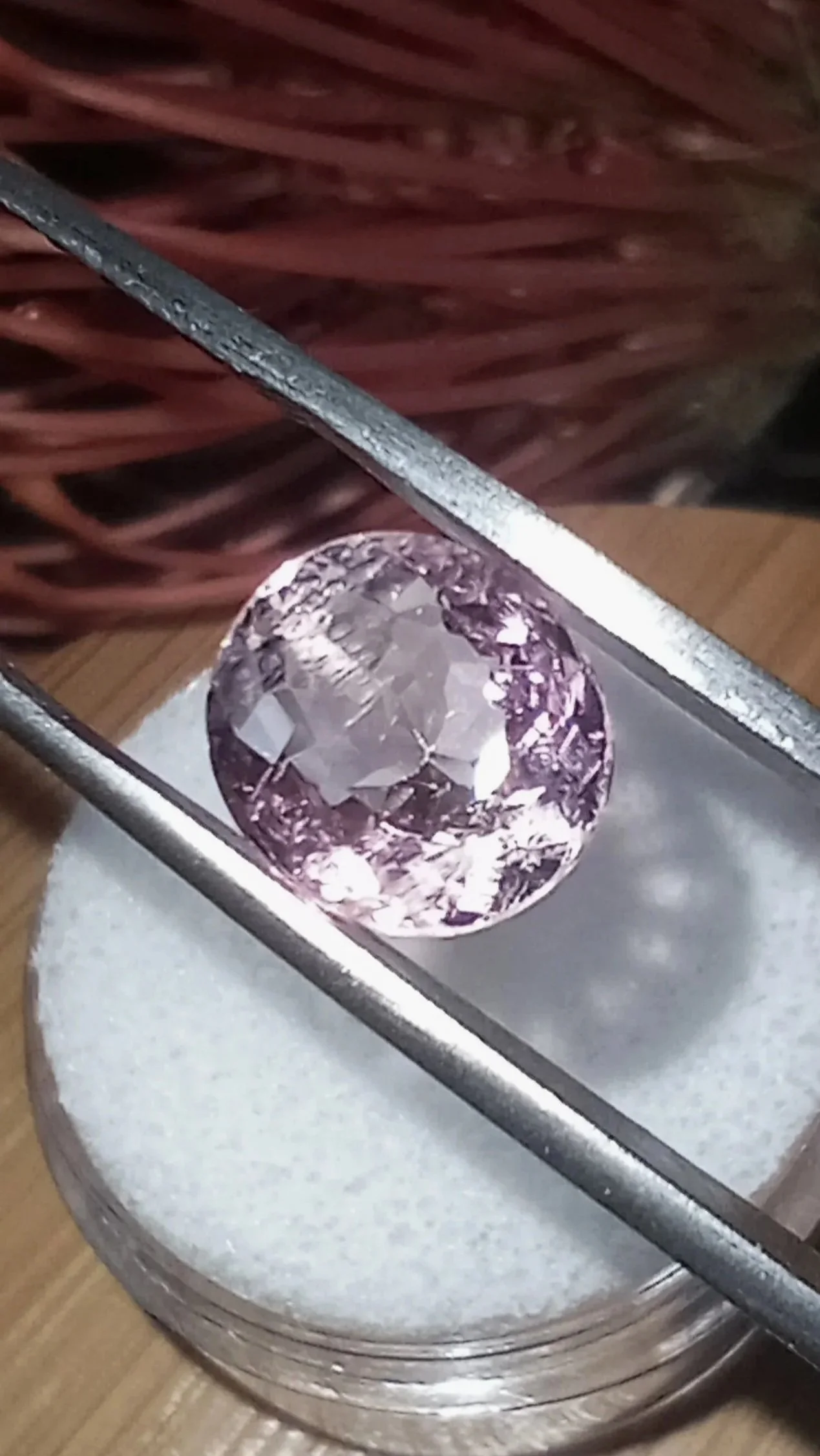 Genuine Neon Pink Titanium Tourmaline 2.93ct from TheCoveAtFoxHollow.com