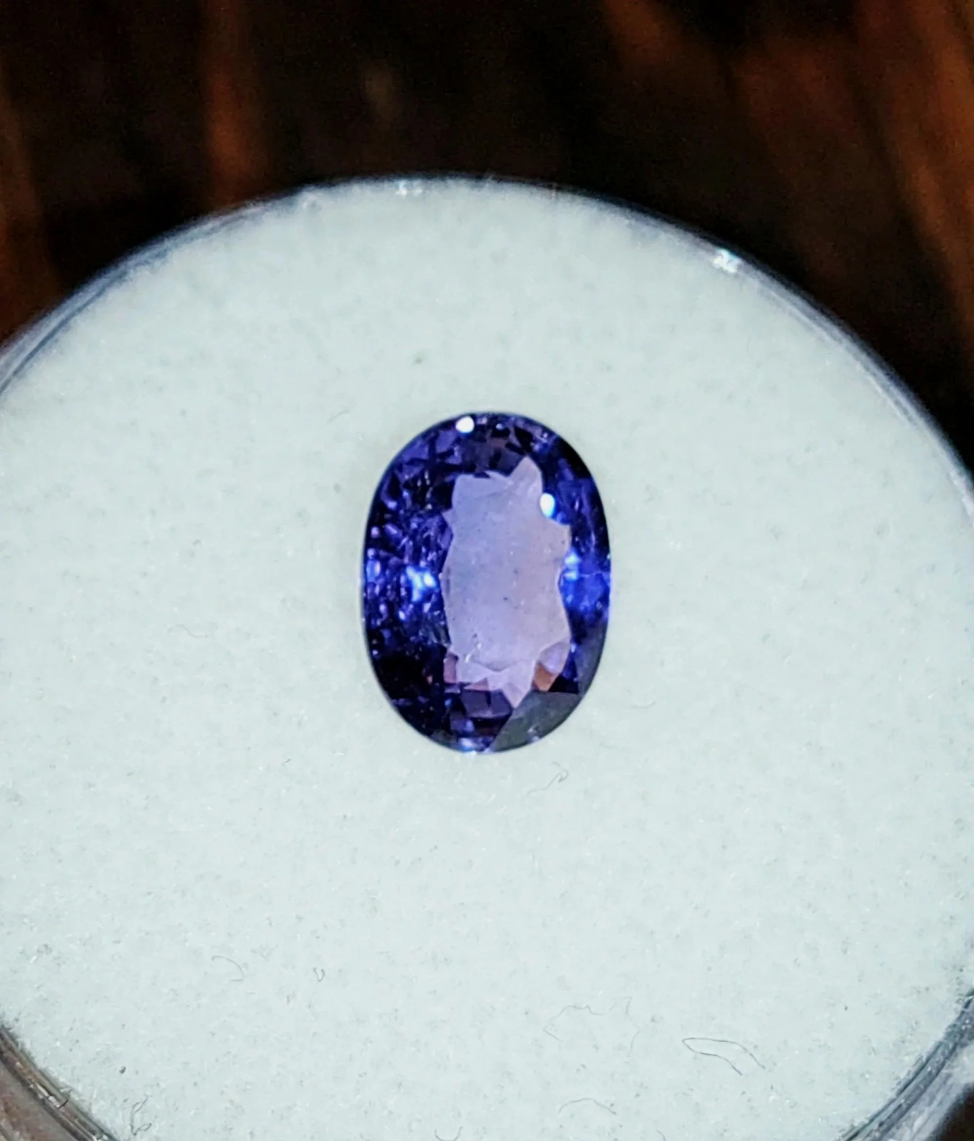 Genuine Ceylon Color Change Sapphire at 1.50ct from TheCoveAtFoxHollow.com