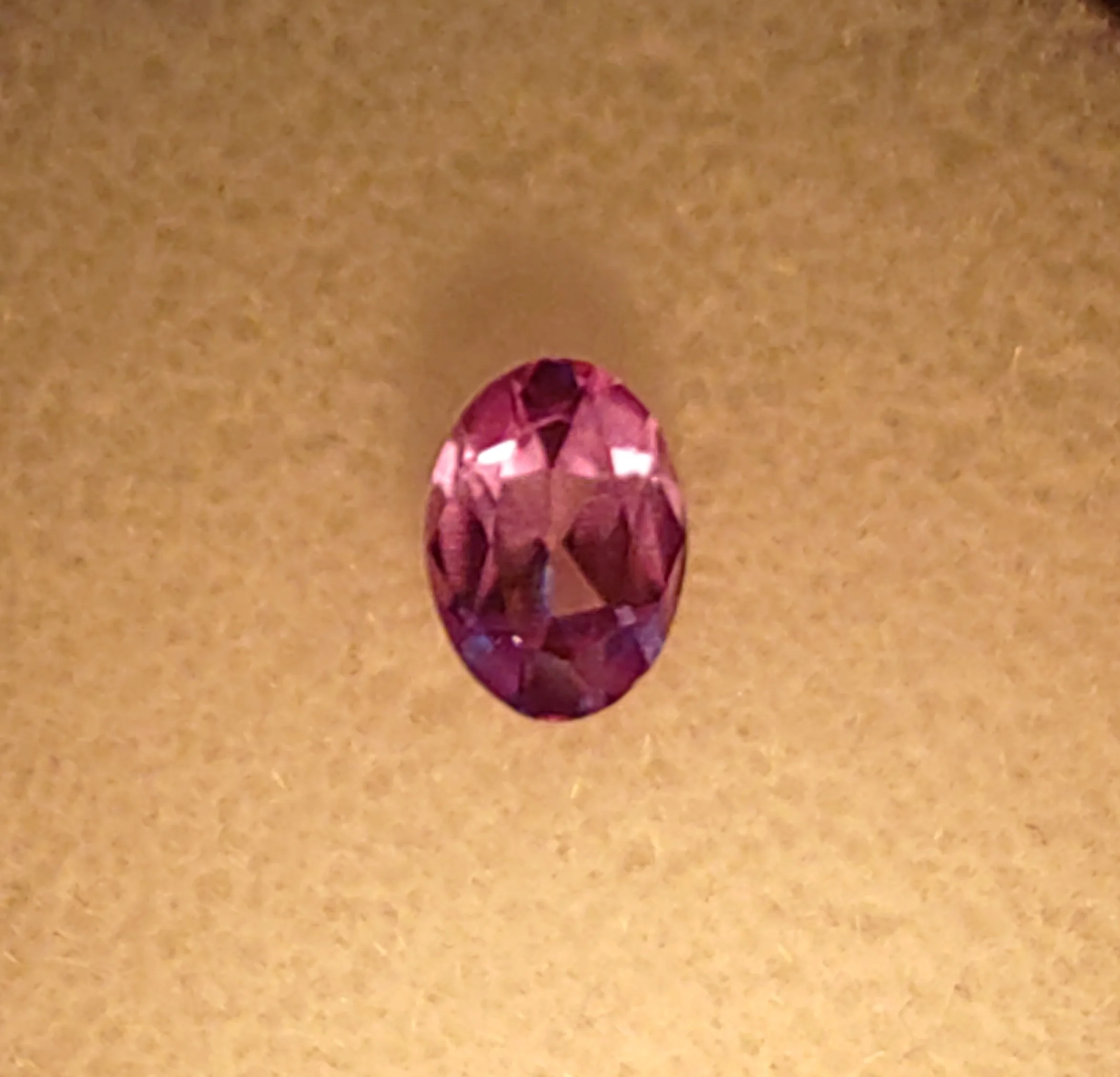 Genuine Alexandrite .87ct from TheCoveAtFoxHollow.com
