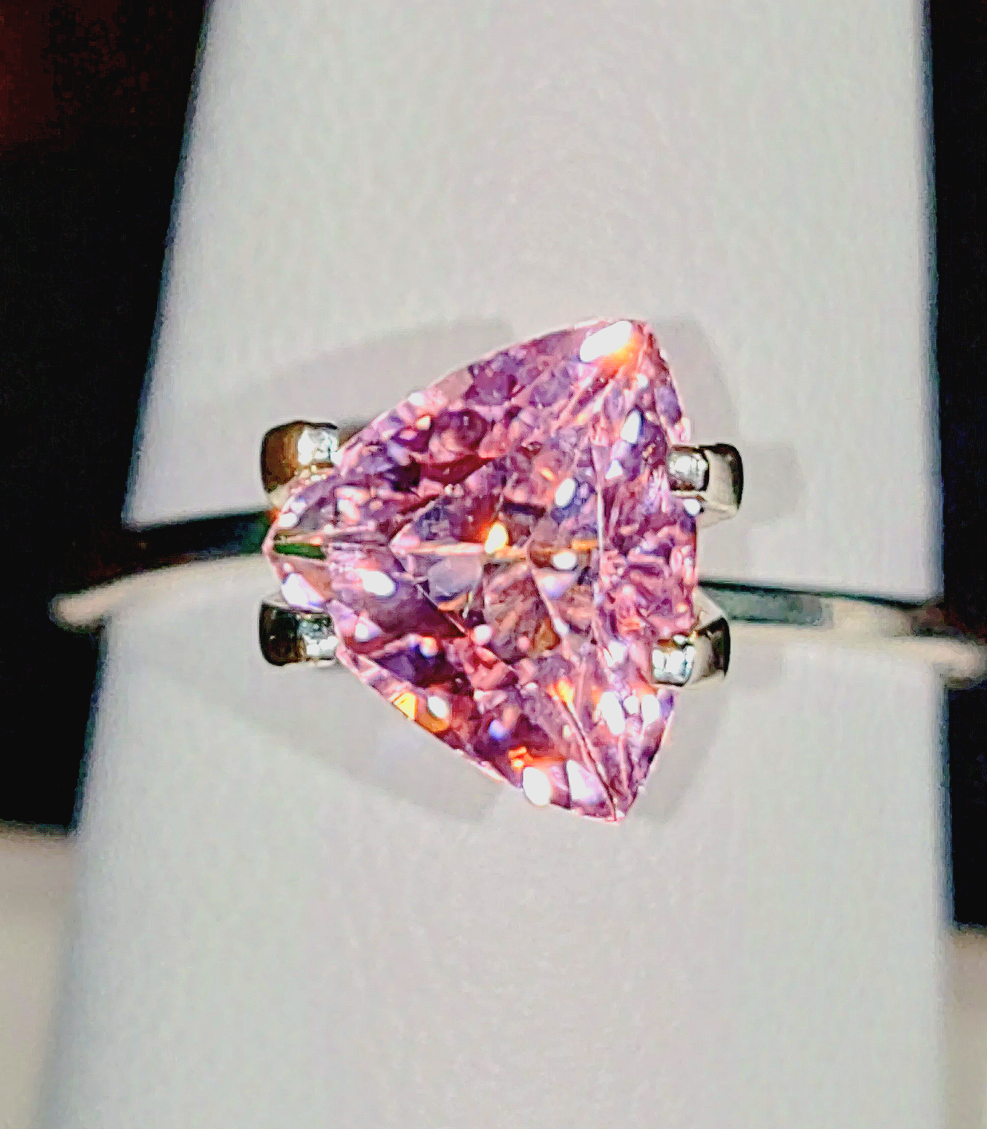 GIA Certified Genuine Neon Pink Titanium Tourmaline 2.14ct from TheCoveAtFoxHollow.com