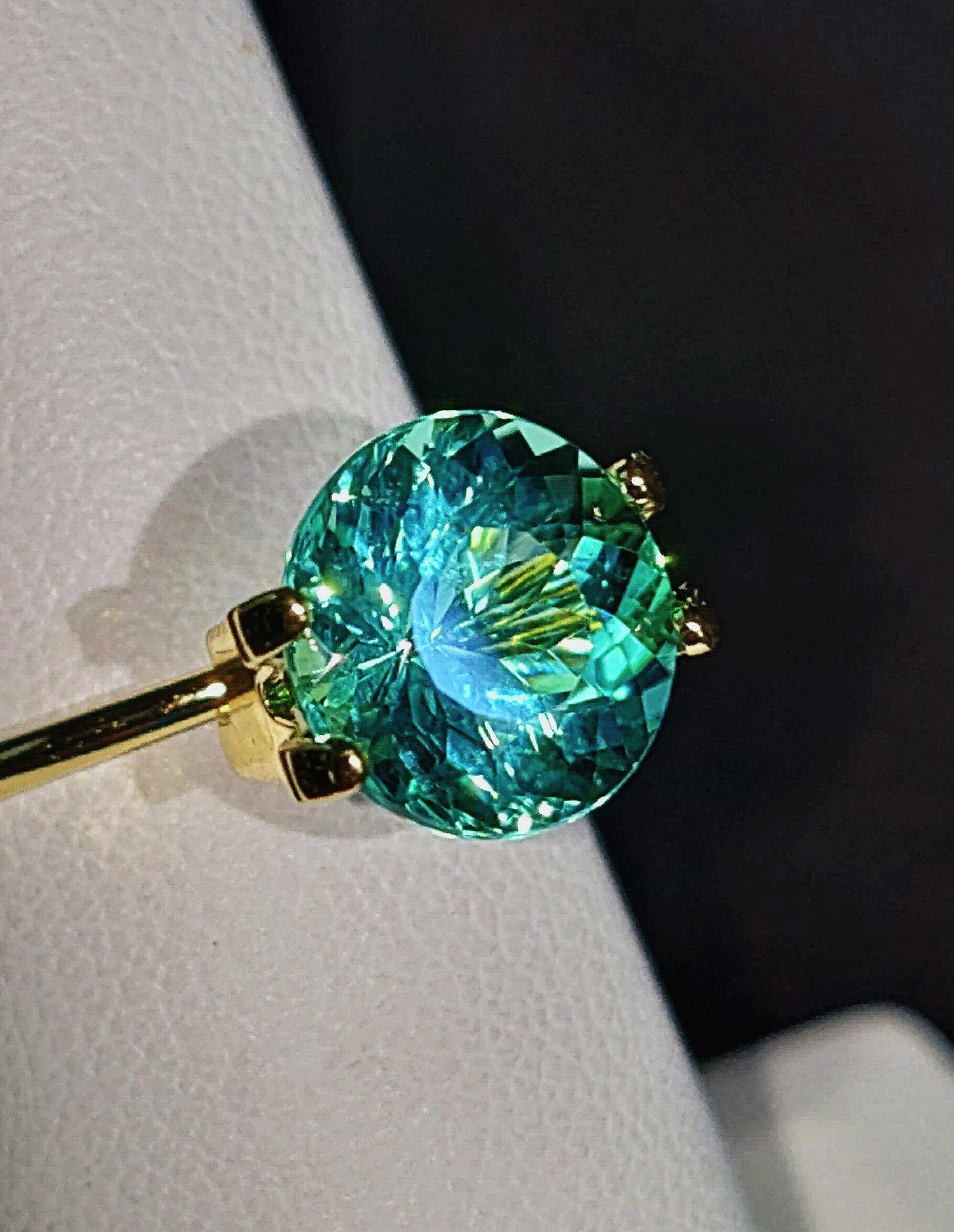 Genuine Neon Paraiba Tourmaline 2.83ct from TheCoveAtFoxHollow.com