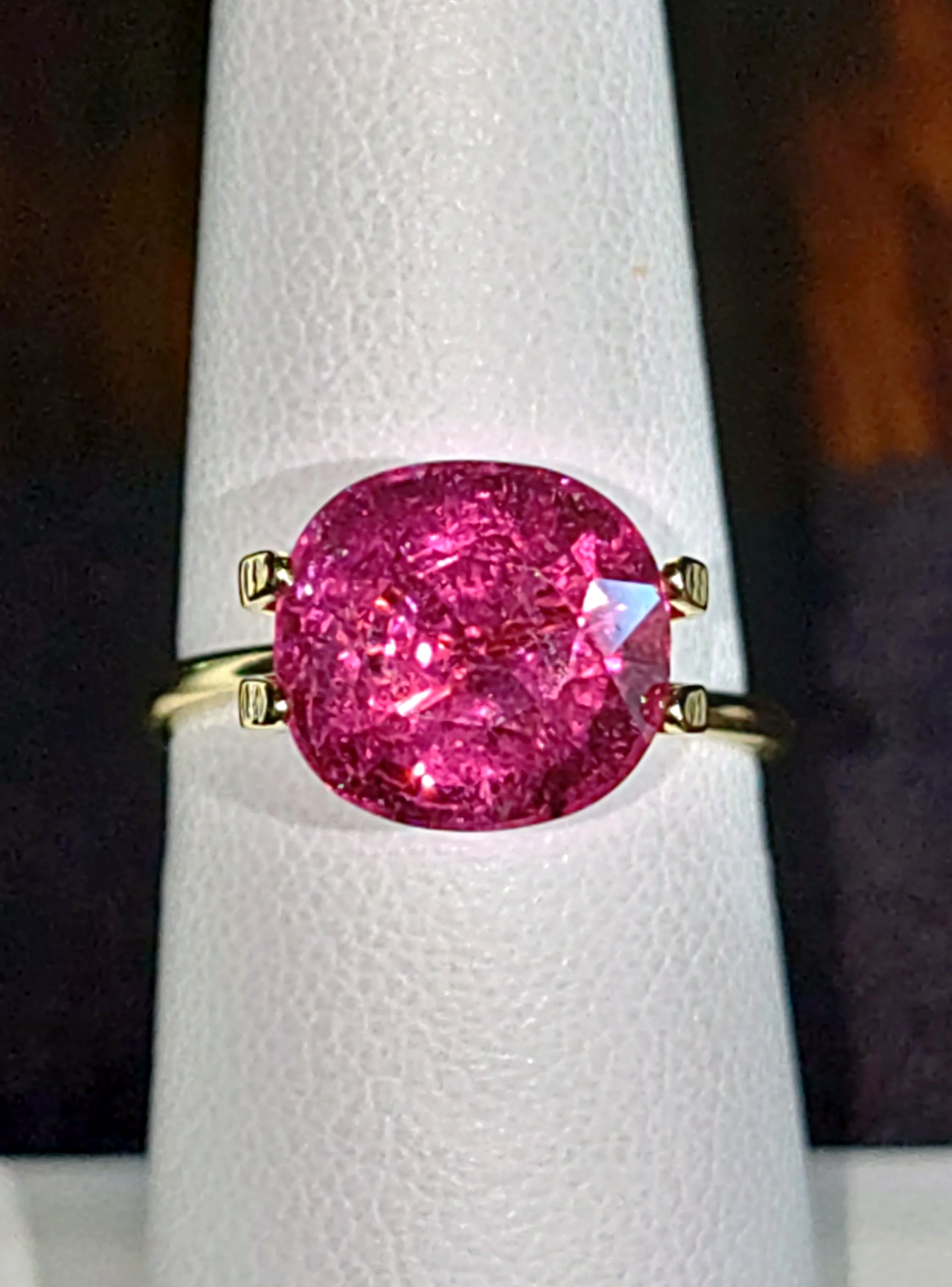 GIA Certified Genuine Rubellite Tourmaline 4.27ct from TheCoveAtFoxHollow.com