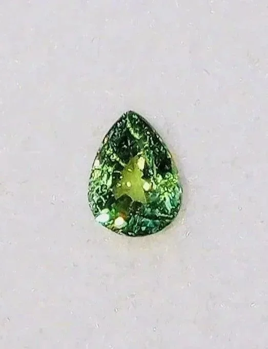 Genuine Green Dragon Mine Precious Demantoid Garnet .67ct from TheCoveAtFoxHollow.com