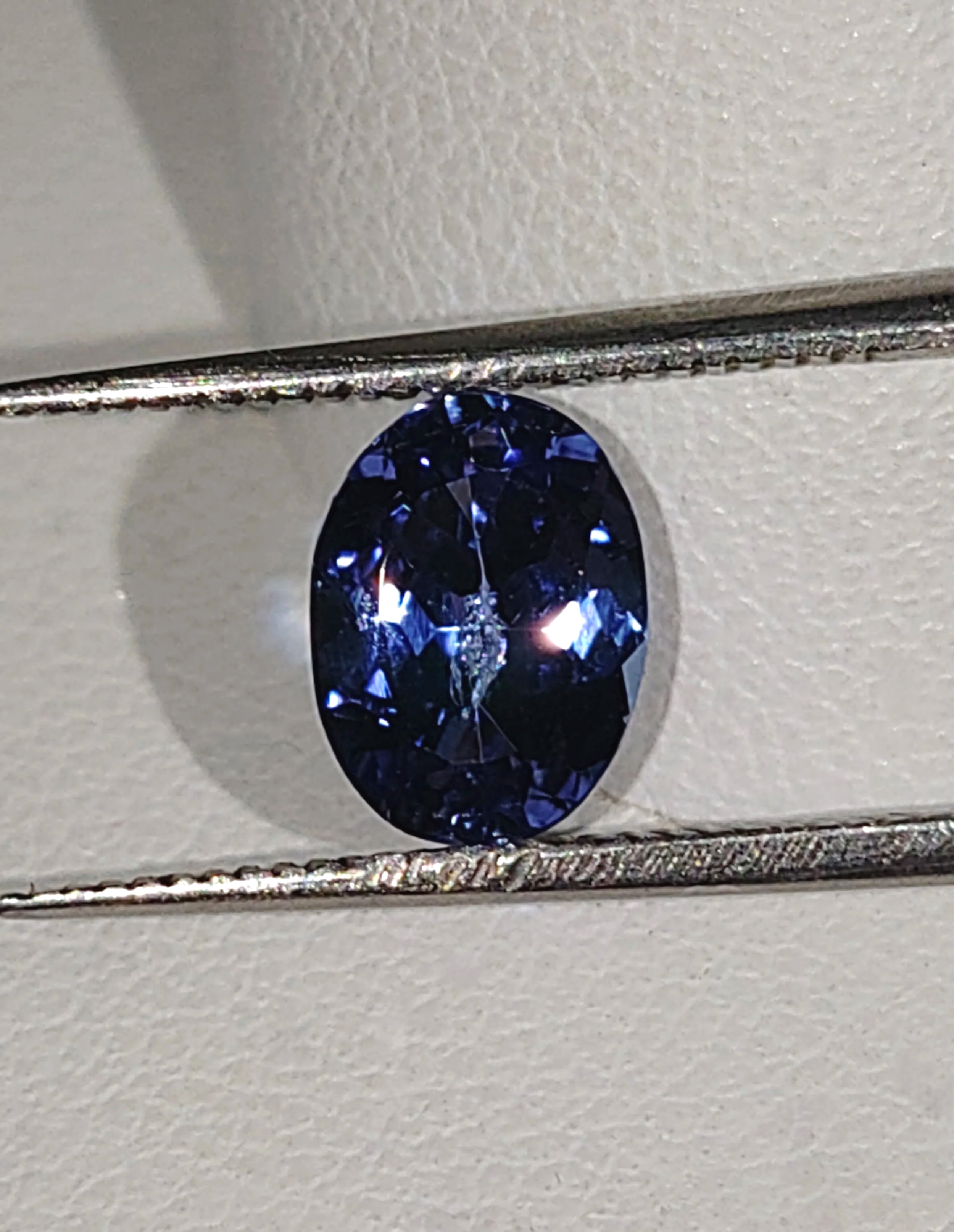 Genuine Tanzanite 1.06ct from TheCoveAtFoxHollow.com