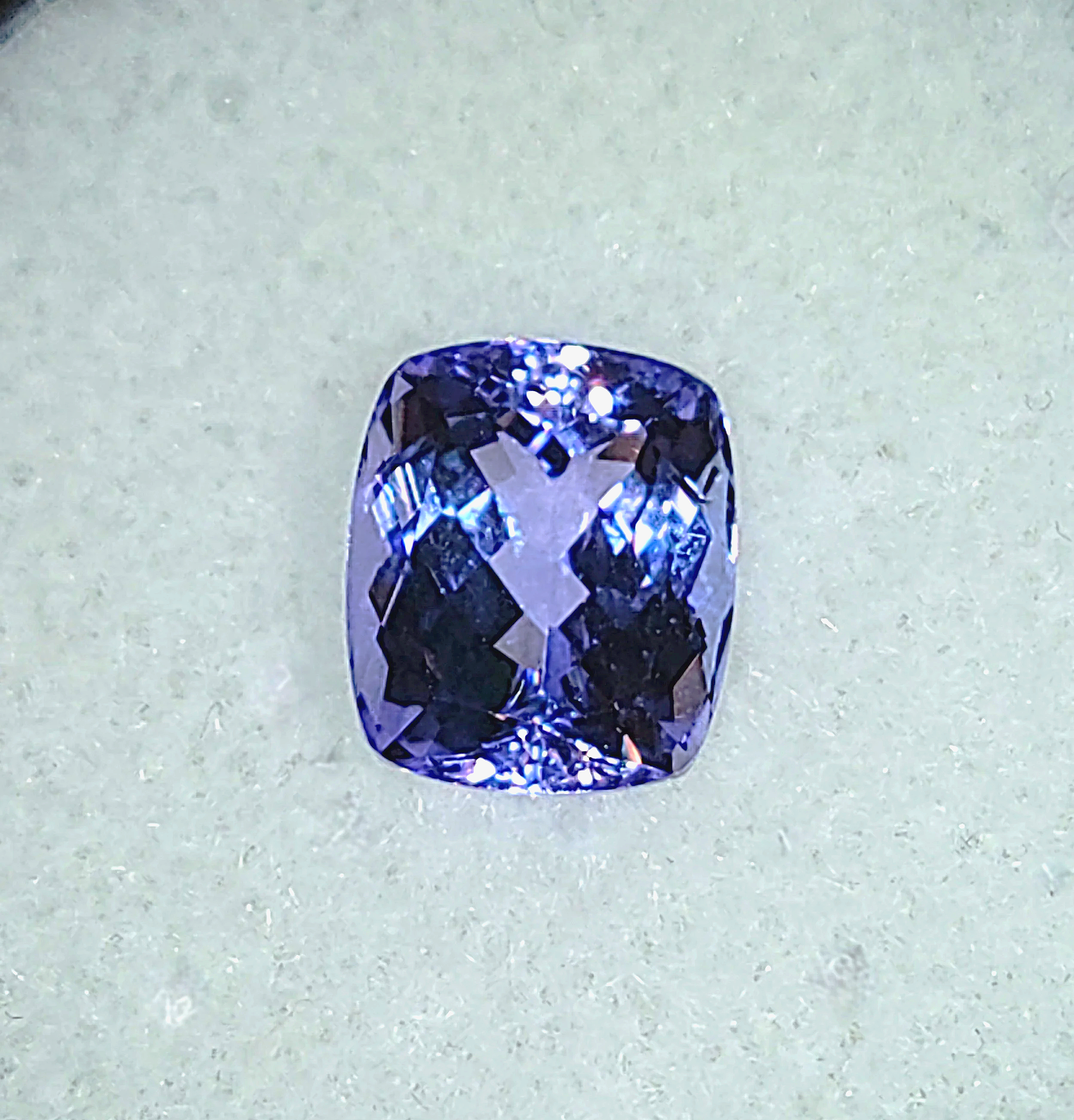 Genuine Unheated Tanzanite at 1.74ct from TheCoveAtFoxHollow.com