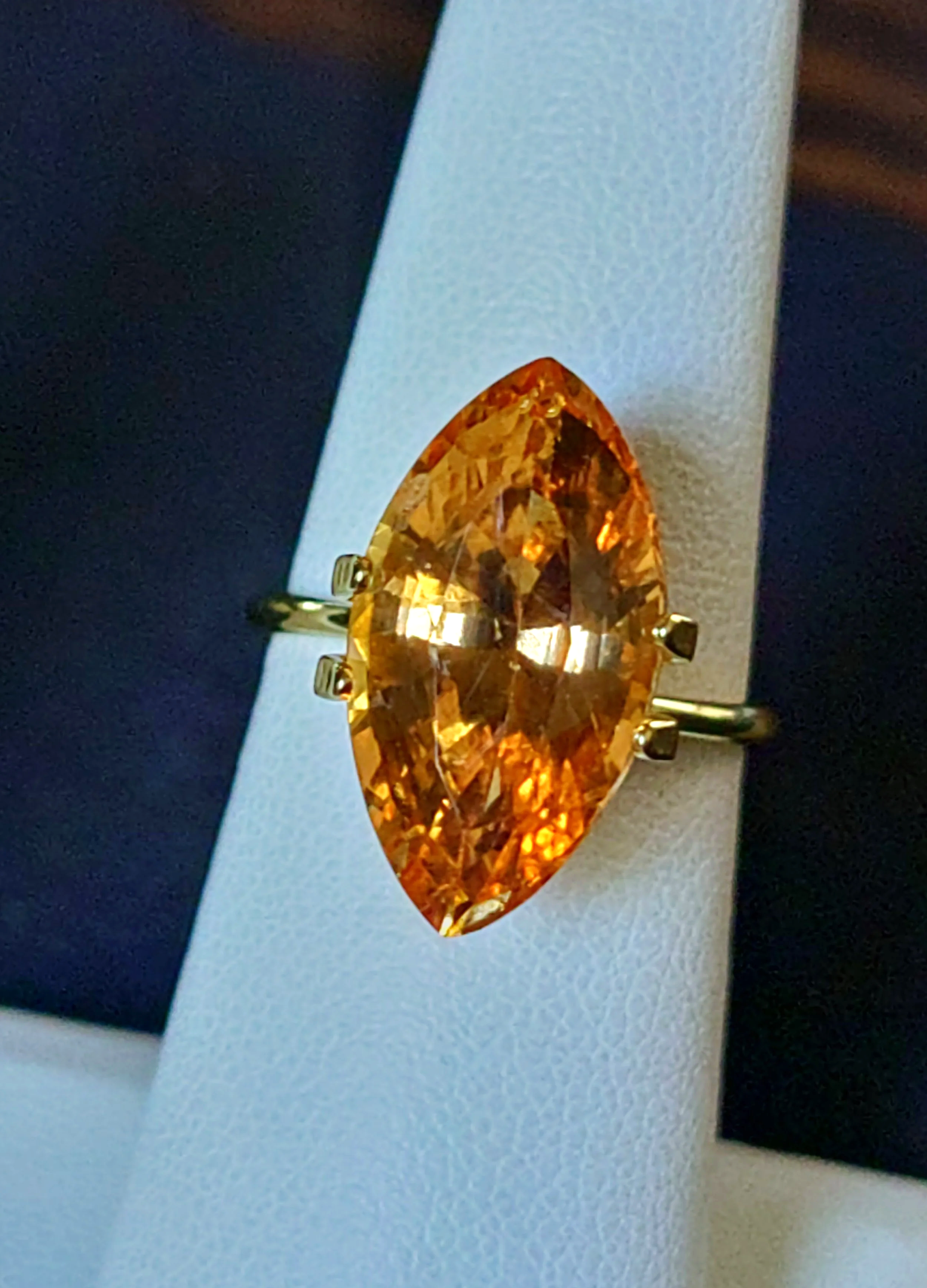 Genuine Imperial Hessonite Garnet 7.75ct from TheCoveAtFoxHollow.com