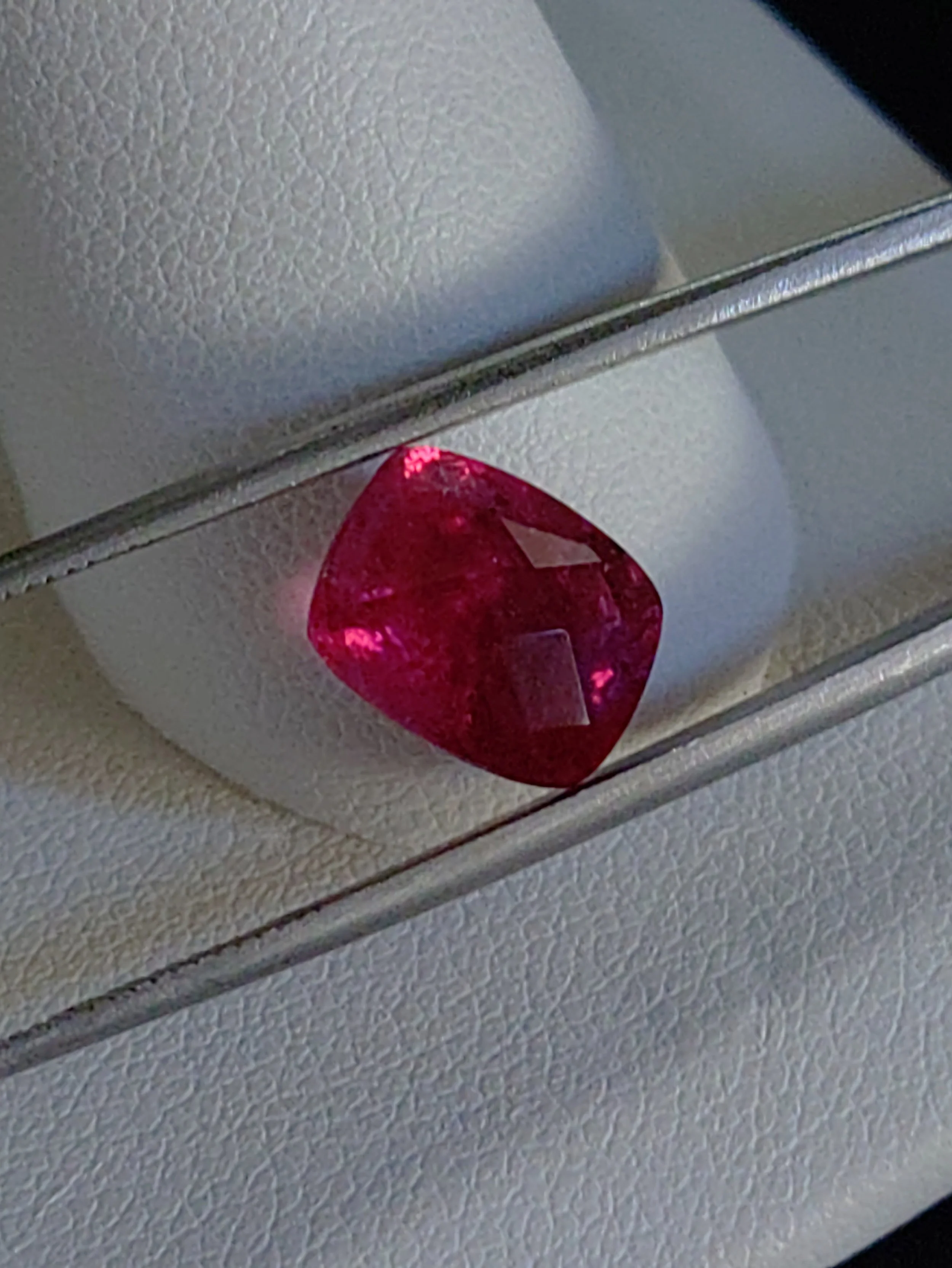 Genuine Cuprian Rubellite Tourmaline 3.34ct from TheCoveAtFoxHollow.com