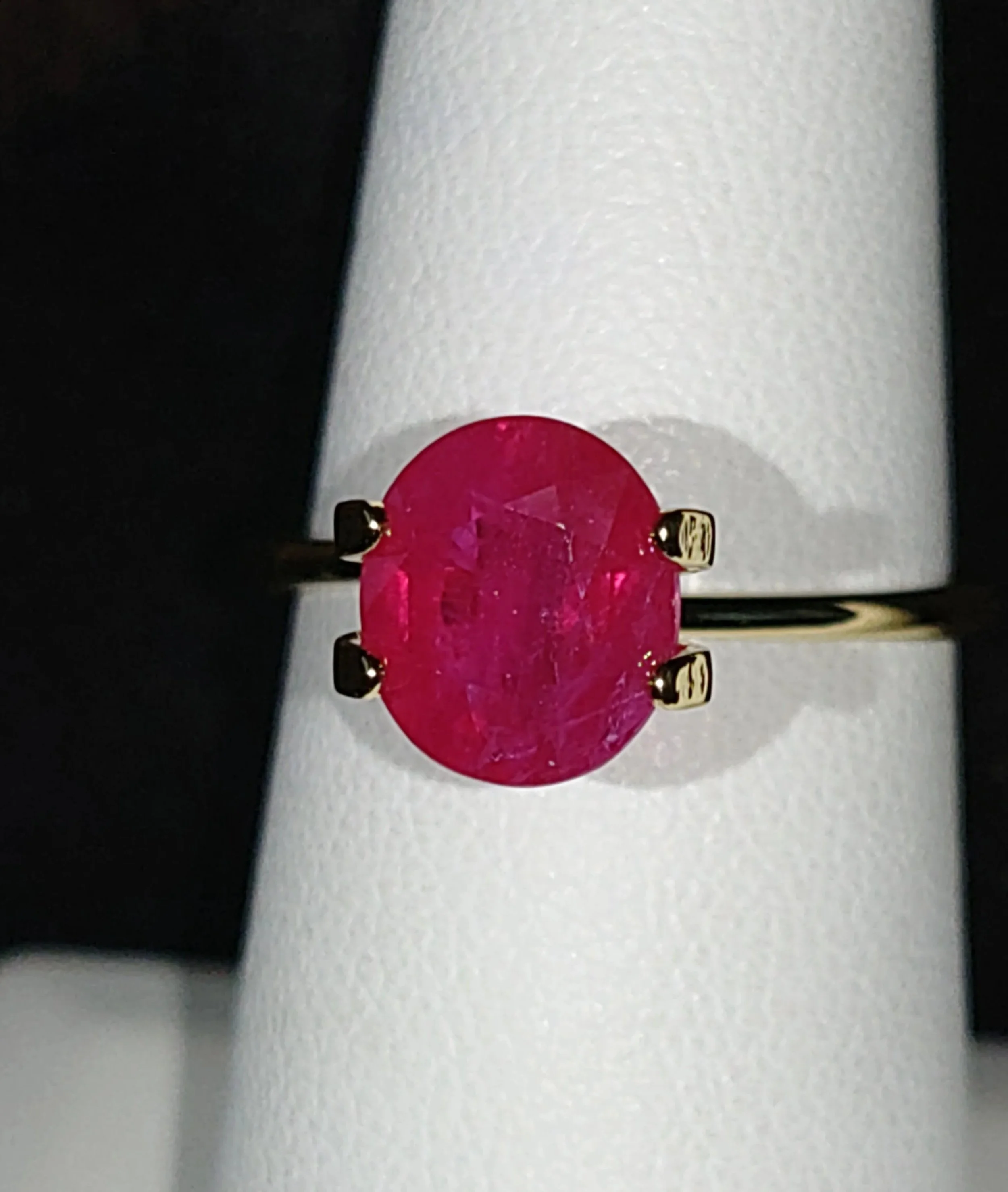 Genuine Mogok Burma Ruby 2.05ct from TheCoveAtFoxHollow.com