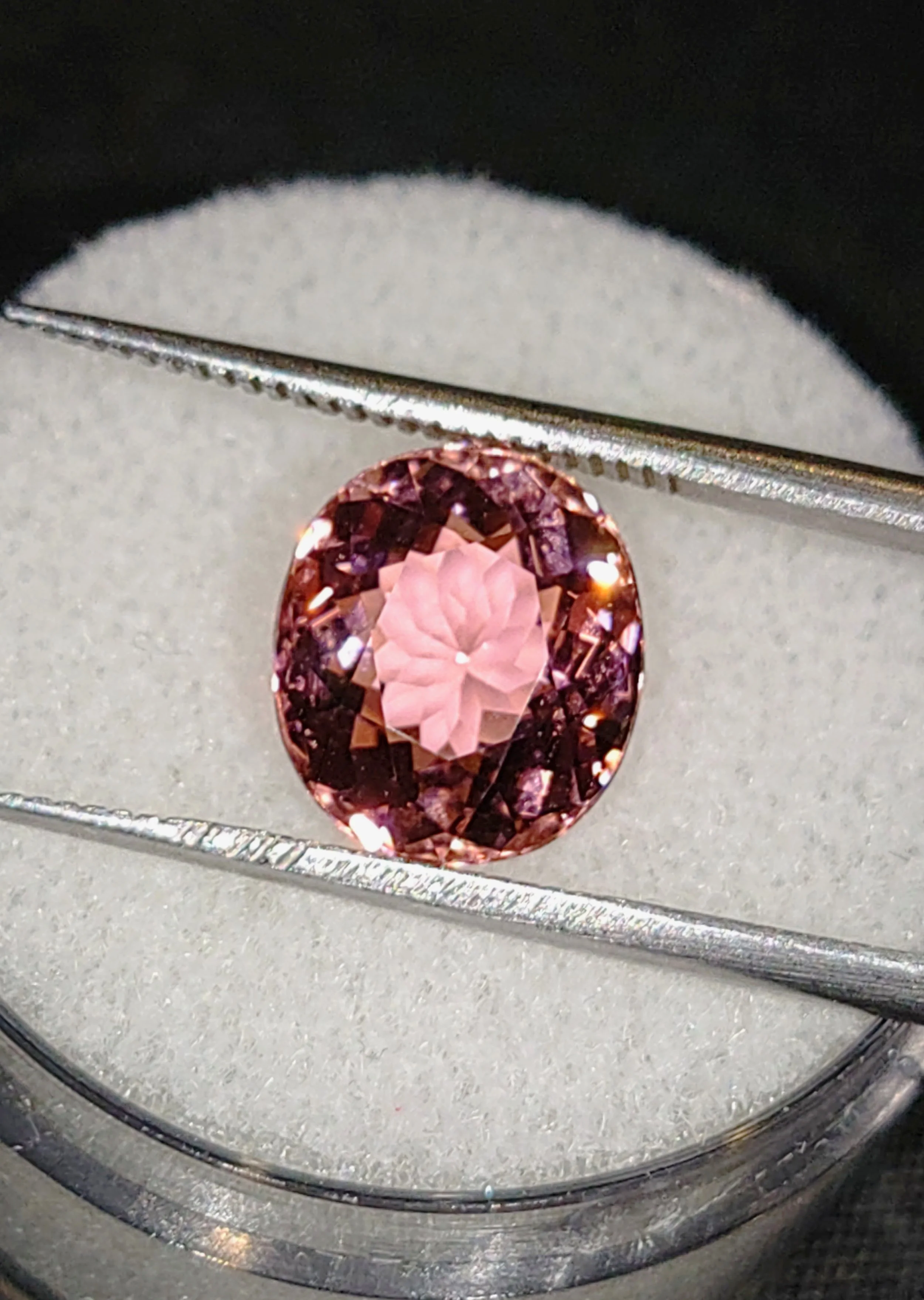 Genuine Neon Pink Titanium Tourmaline 3ct from TheCoveAtFoxHollow.com