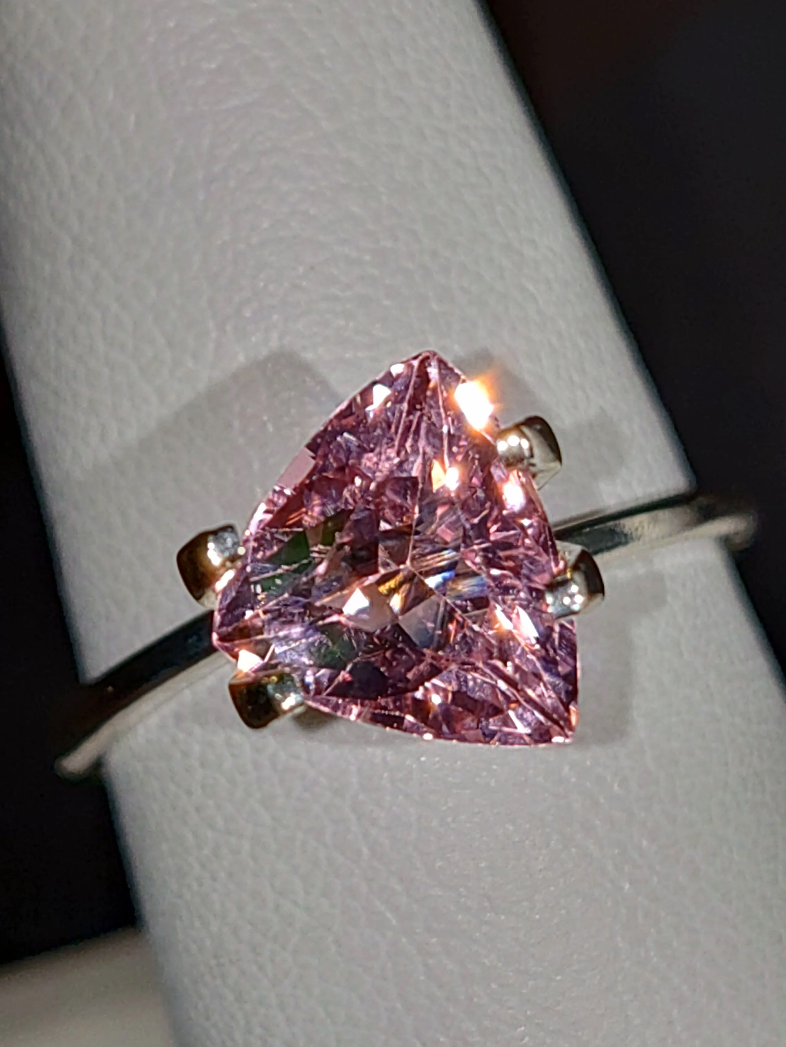 GIA Certified Genuine Neon Pink Titanium Tourmaline 2.14ct from TheCoveAtFoxHollow.com