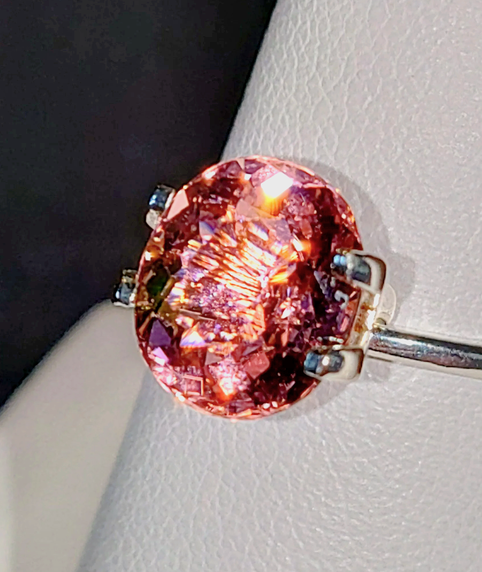 Genuine Neon Pink Titanium Tourmaline 3ct from TheCoveAtFoxHollow.com