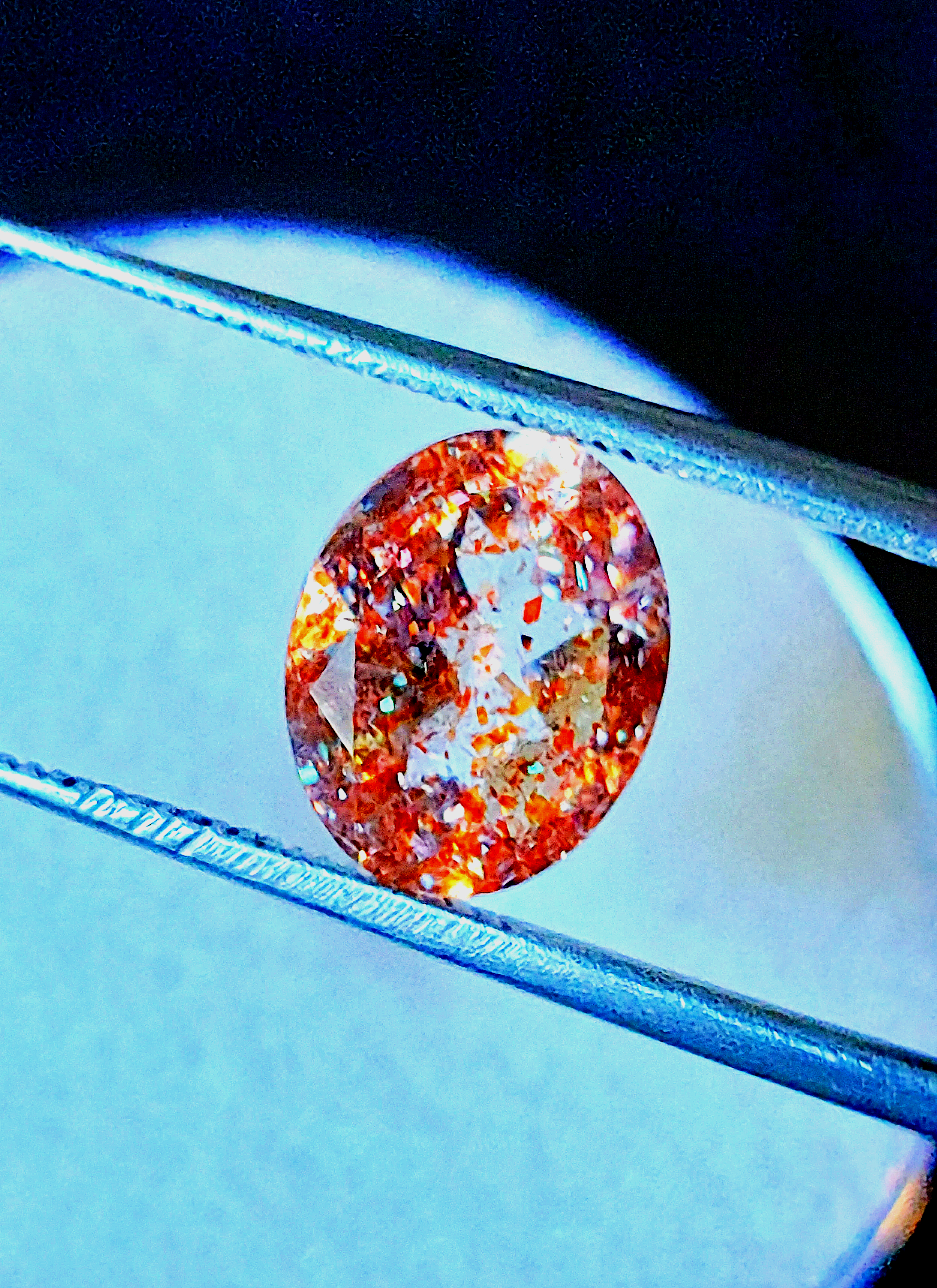 Genuine Tanzanian Sunstone 2.56ct from TheCoveAtFoxHollow.com