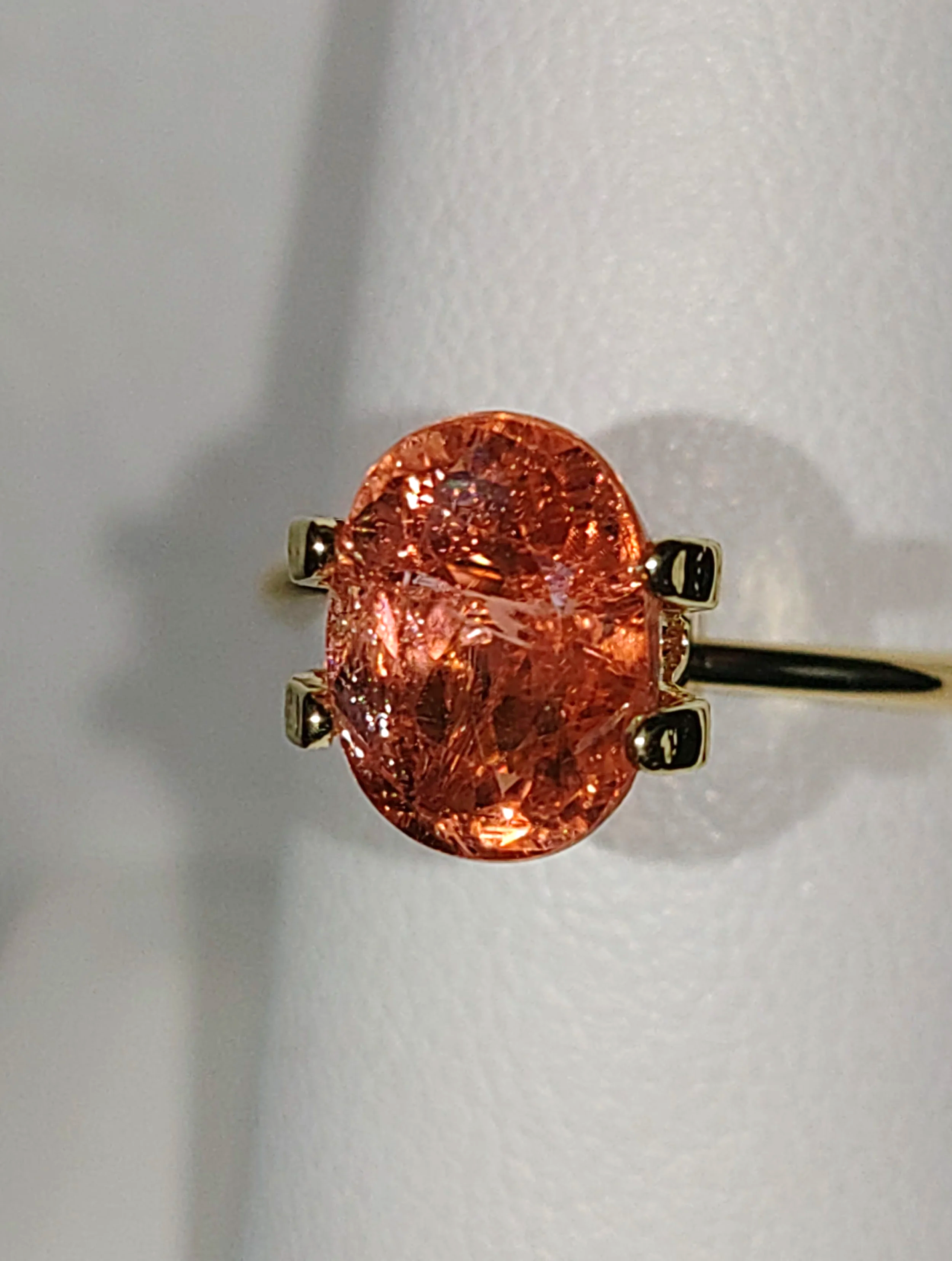Genuine Neon Orange Titanium Tourmaline 2.07ct from TheCoveAtFoxHollow.com