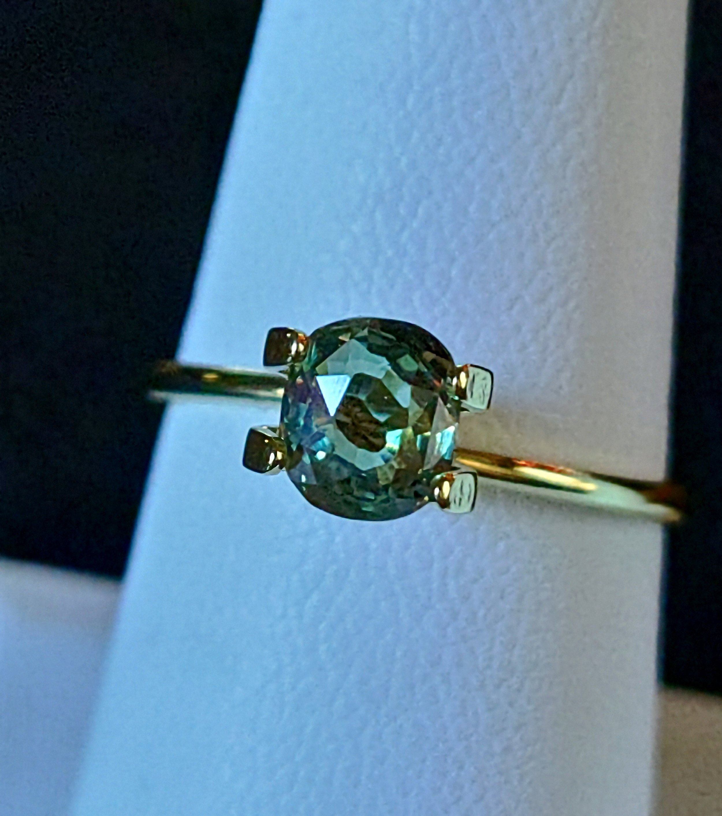 GIA Certified Genuine Alexandrite 1.10ct from thecoveatfoxhollow.com