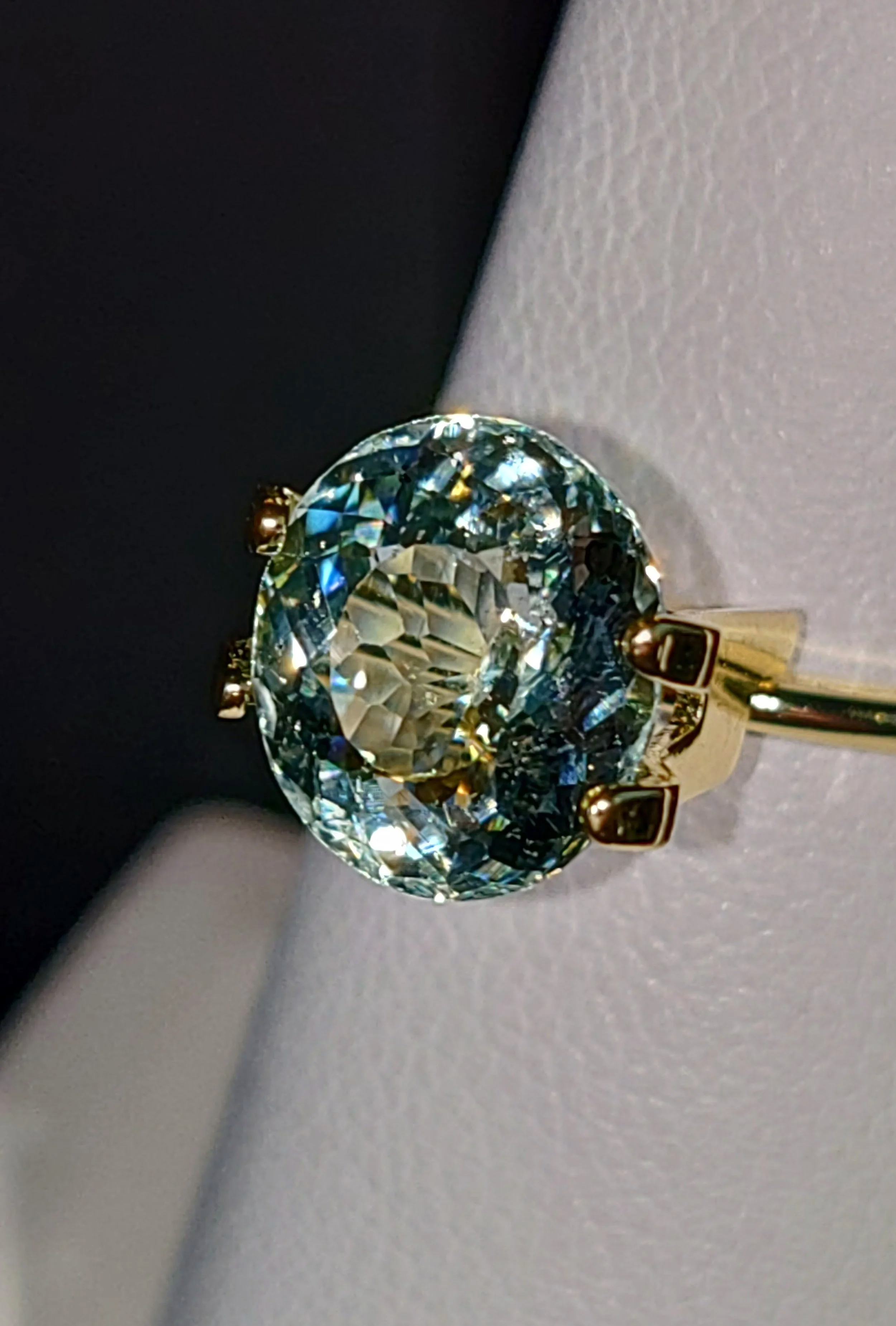 Genuine Neon Seafoam Titanium Tourmaline 2.60ct from TheCoveAtFoxHollow.com