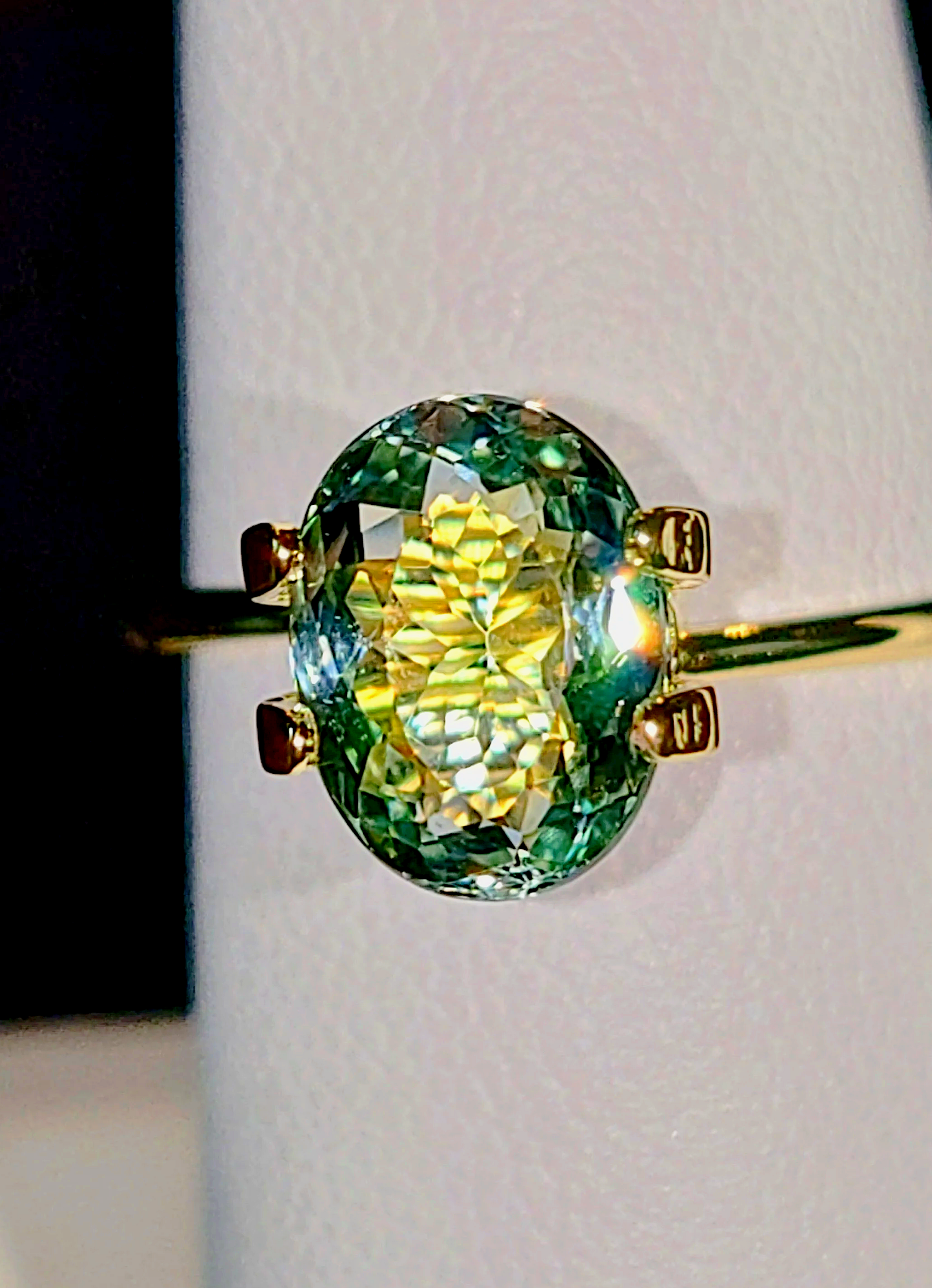 Neon Seafoam Titanium Tourmaline 1.75ct