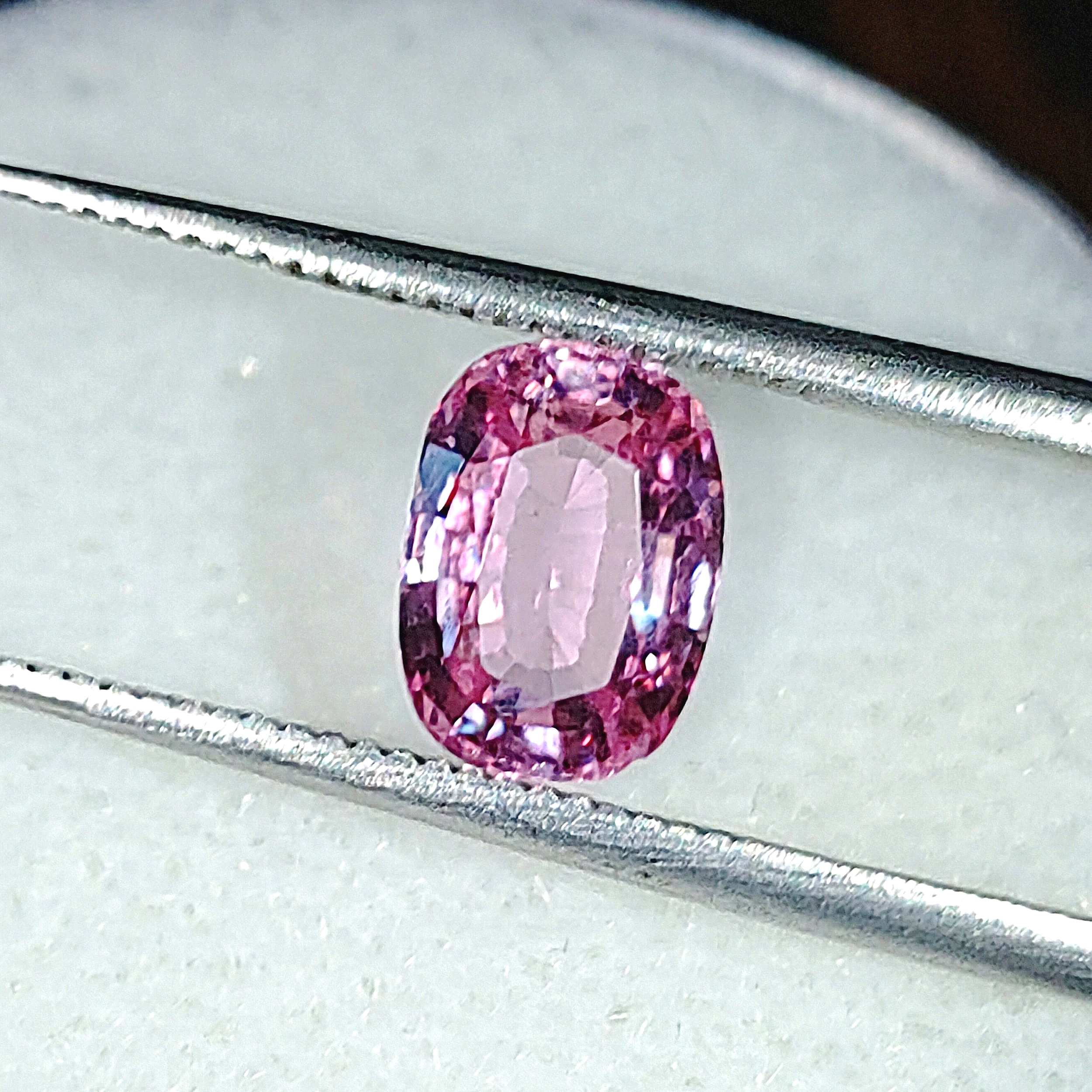 GIA Certified Pink Sapphire 1.16ct from TheCoveAtFoxHollow.com