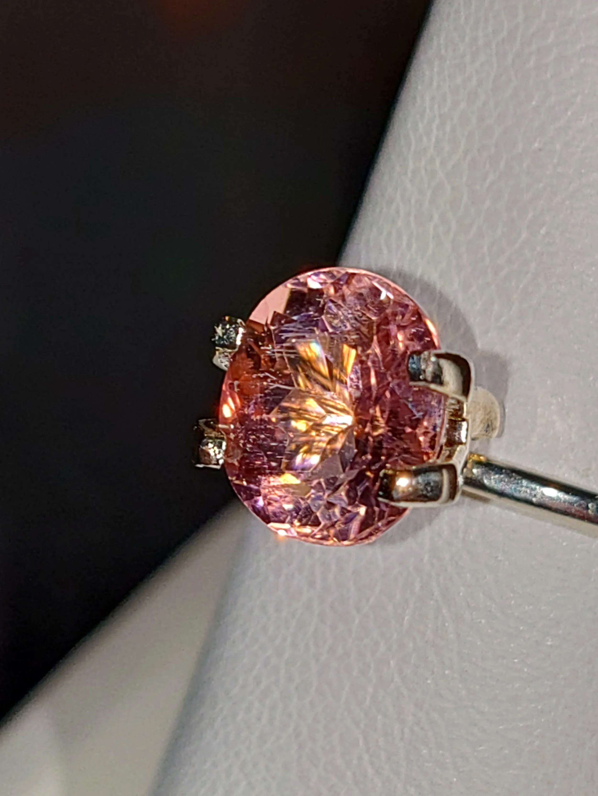 Genuine Neon Light Pink Titanium Tourmaline 2.21ct from TheCoveAtFoxHollow.com