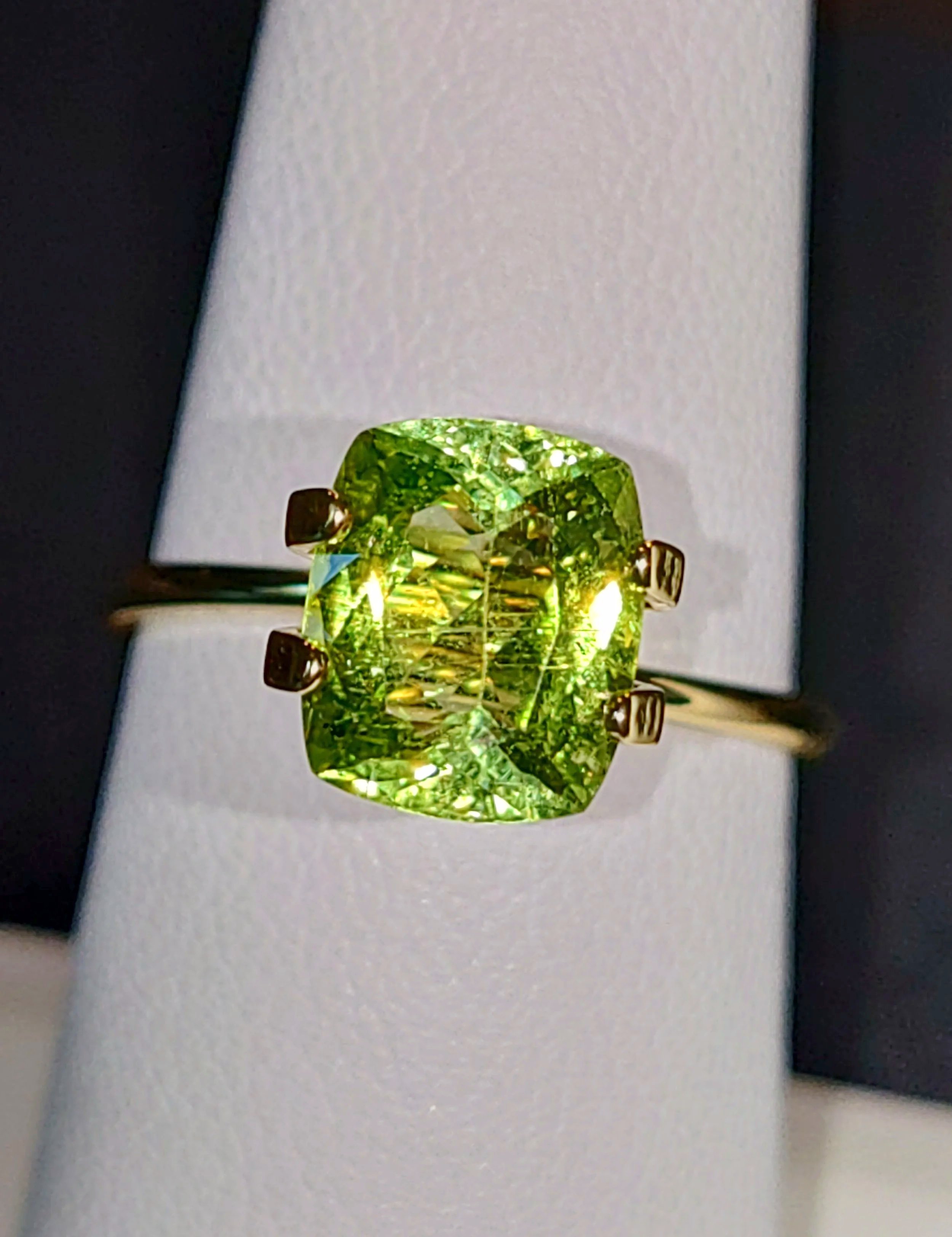 Neon Green Titanium Tourmaline 2.13ct