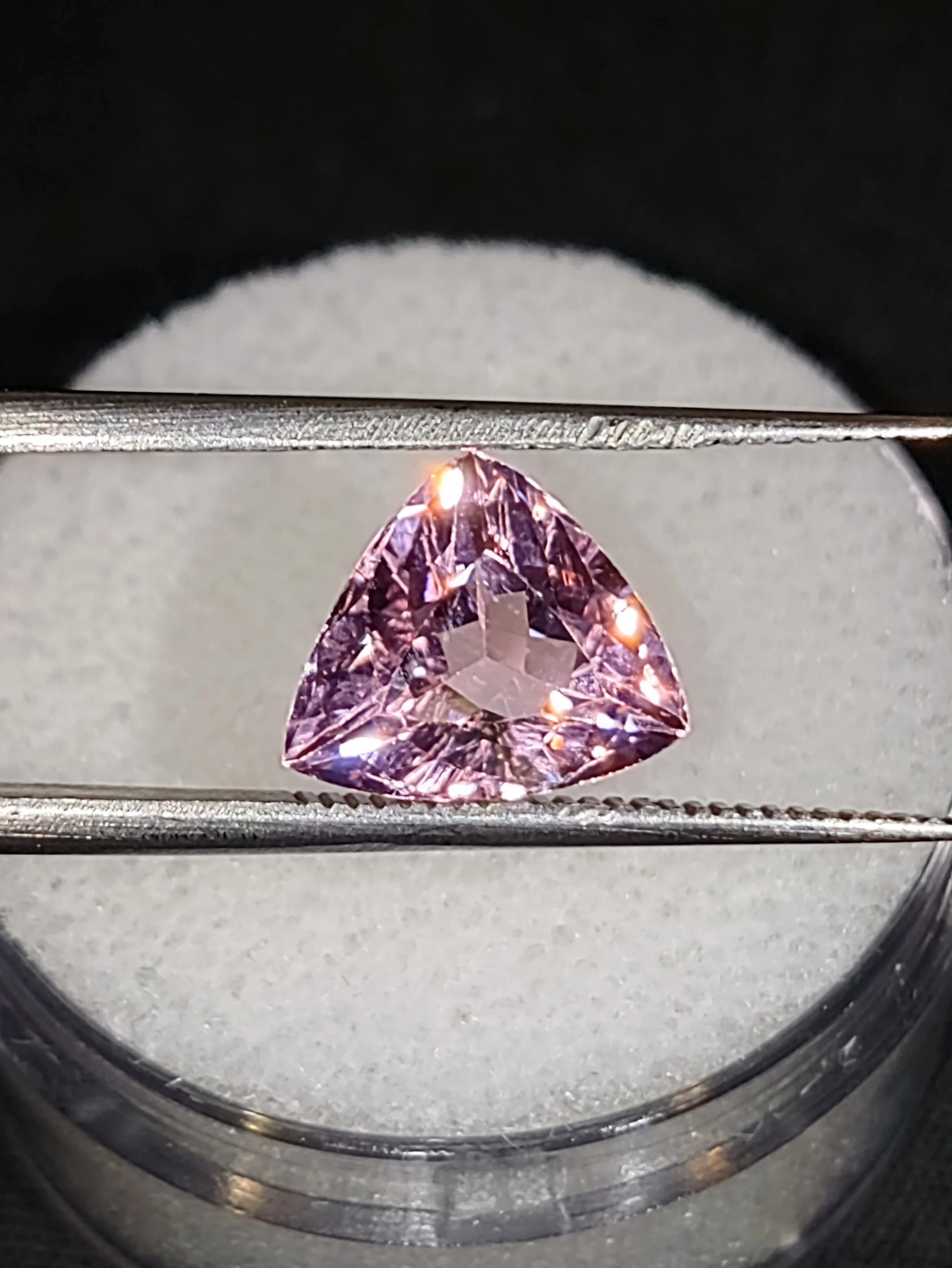 GIA Certified Genuine Neon Pink Titanium Tourmaline 2.14ct from TheCoveAtFoxHollow.com