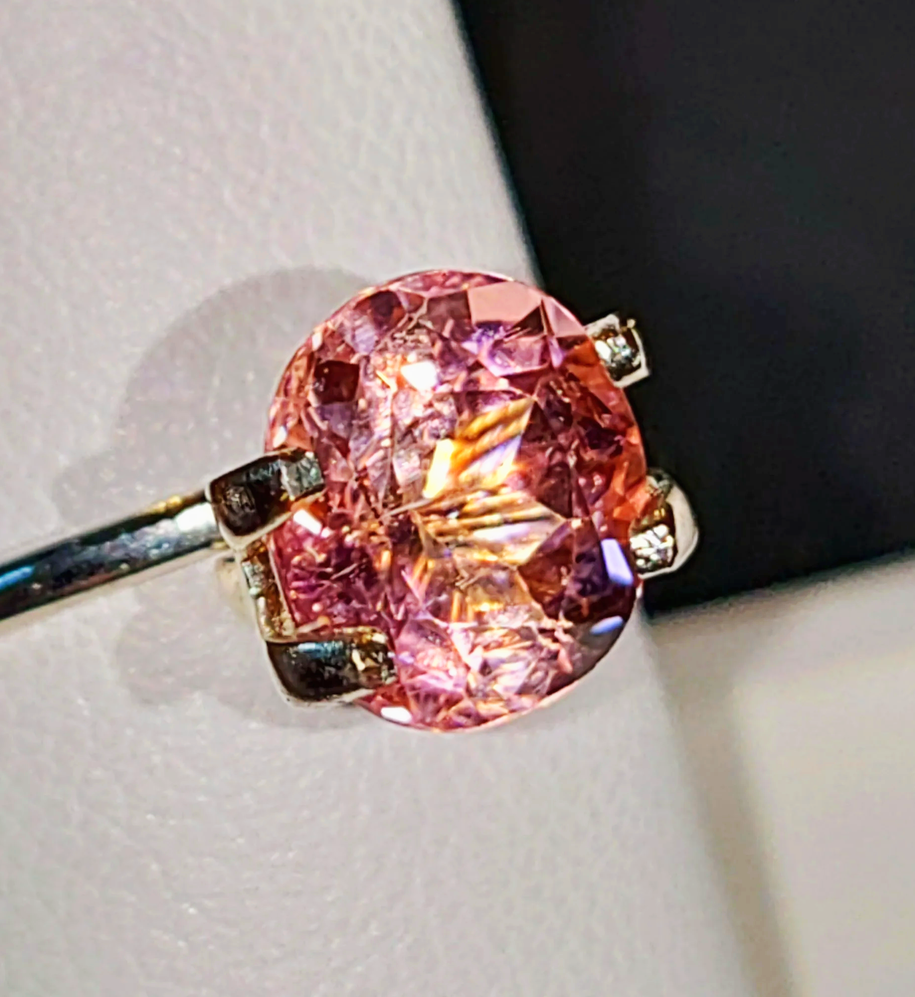 Genuine Neon Light Pink Titanium Tourmaline 2.21ct from TheCoveAtFoxHollow.com