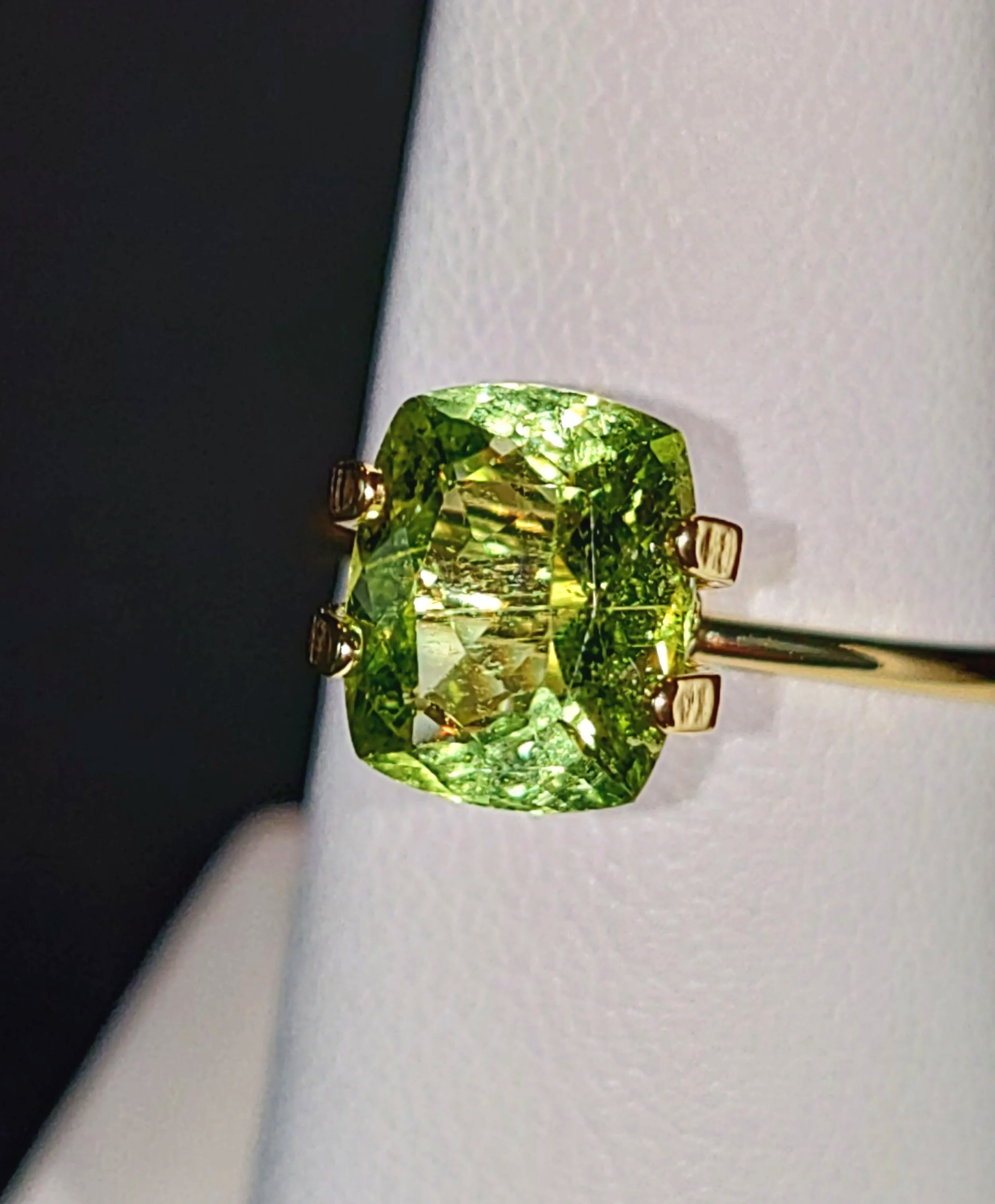 Genuine Neon Green Titanium Tourmaline 2.13ct TheCoveAtFoxHollow.com