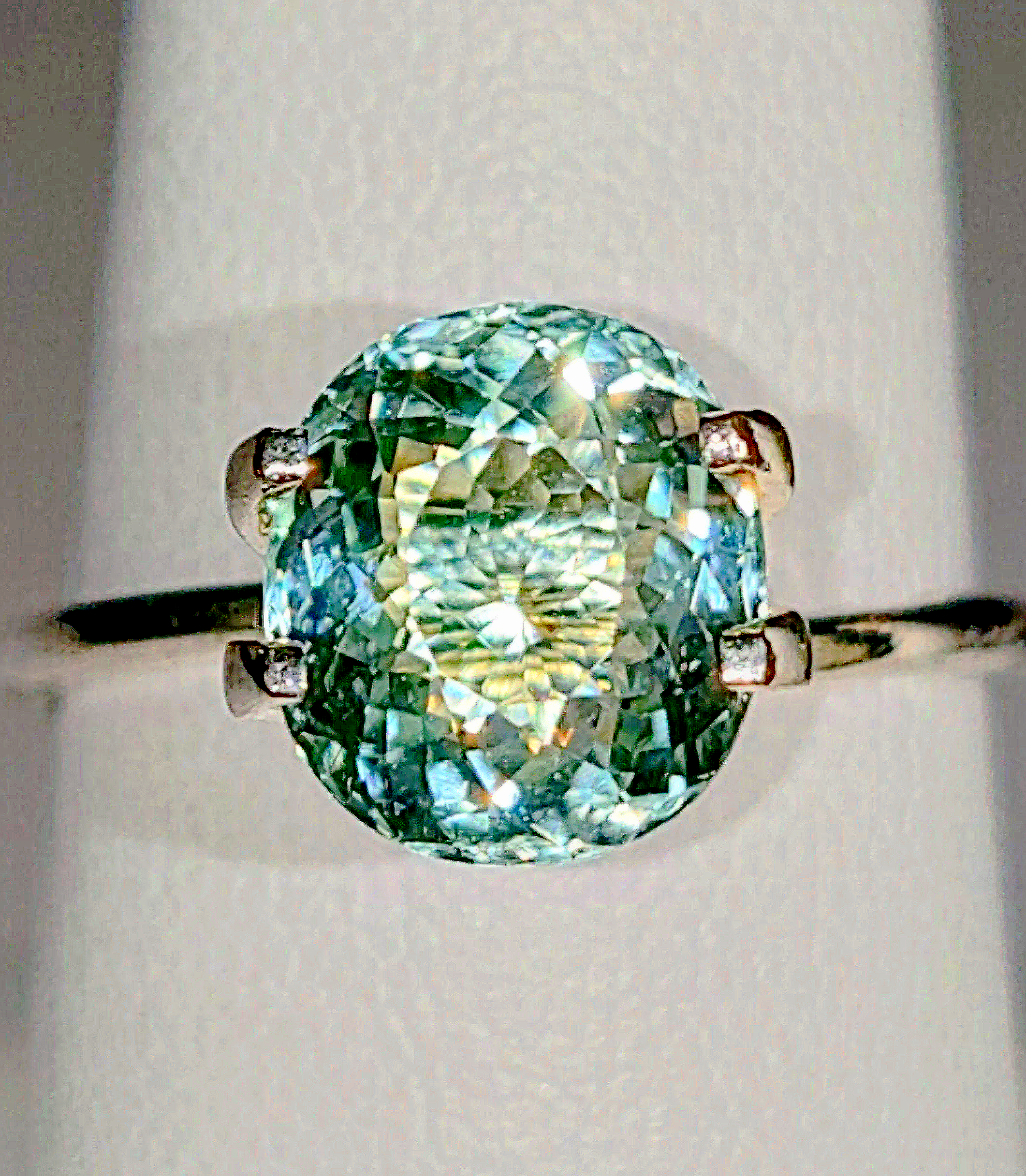 Neon Aqua Blue Titanium Tourmaline 2.94ct
