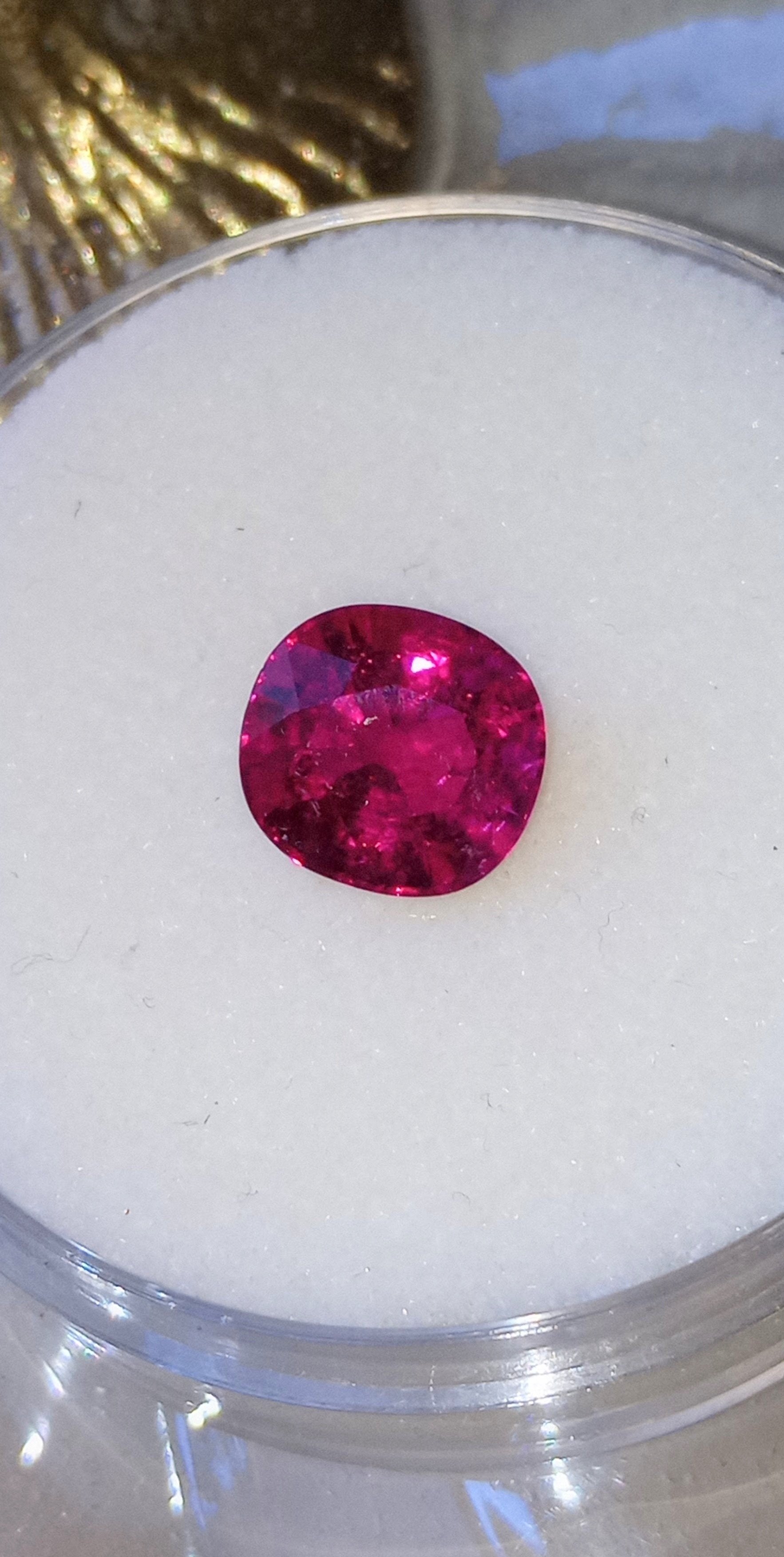 GIA Certified Genuine Rubellite Tourmaline 4.27ct from thecoveatfoxhollow.com