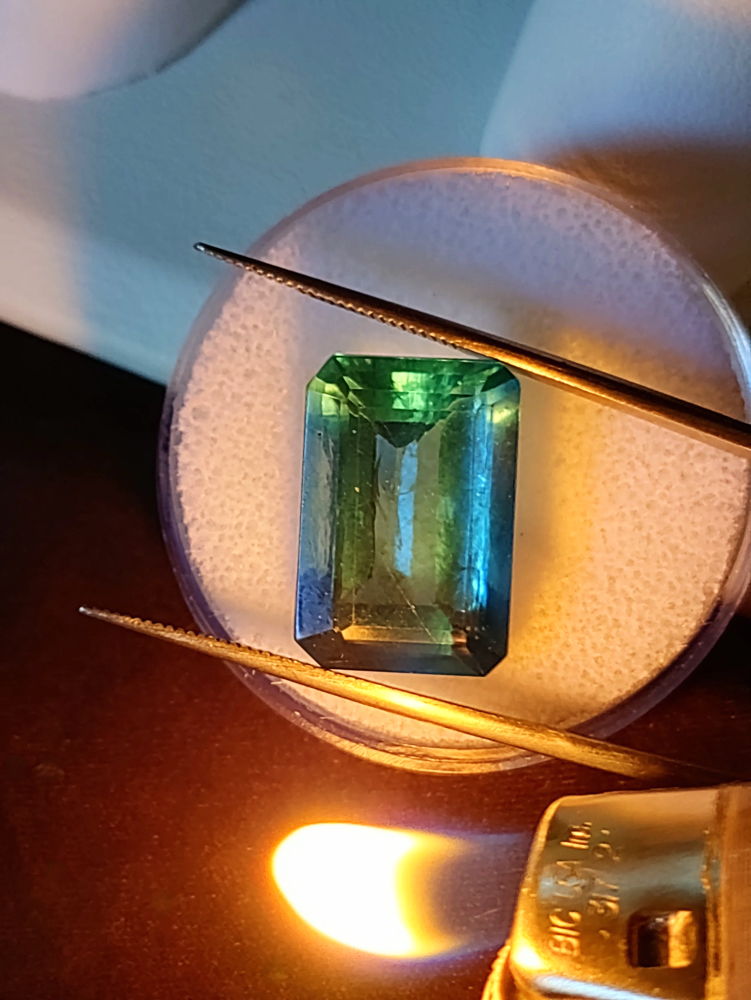 Genuine Color Change Fluorite 20.10ct from TheCoveAtFoxHollow.com