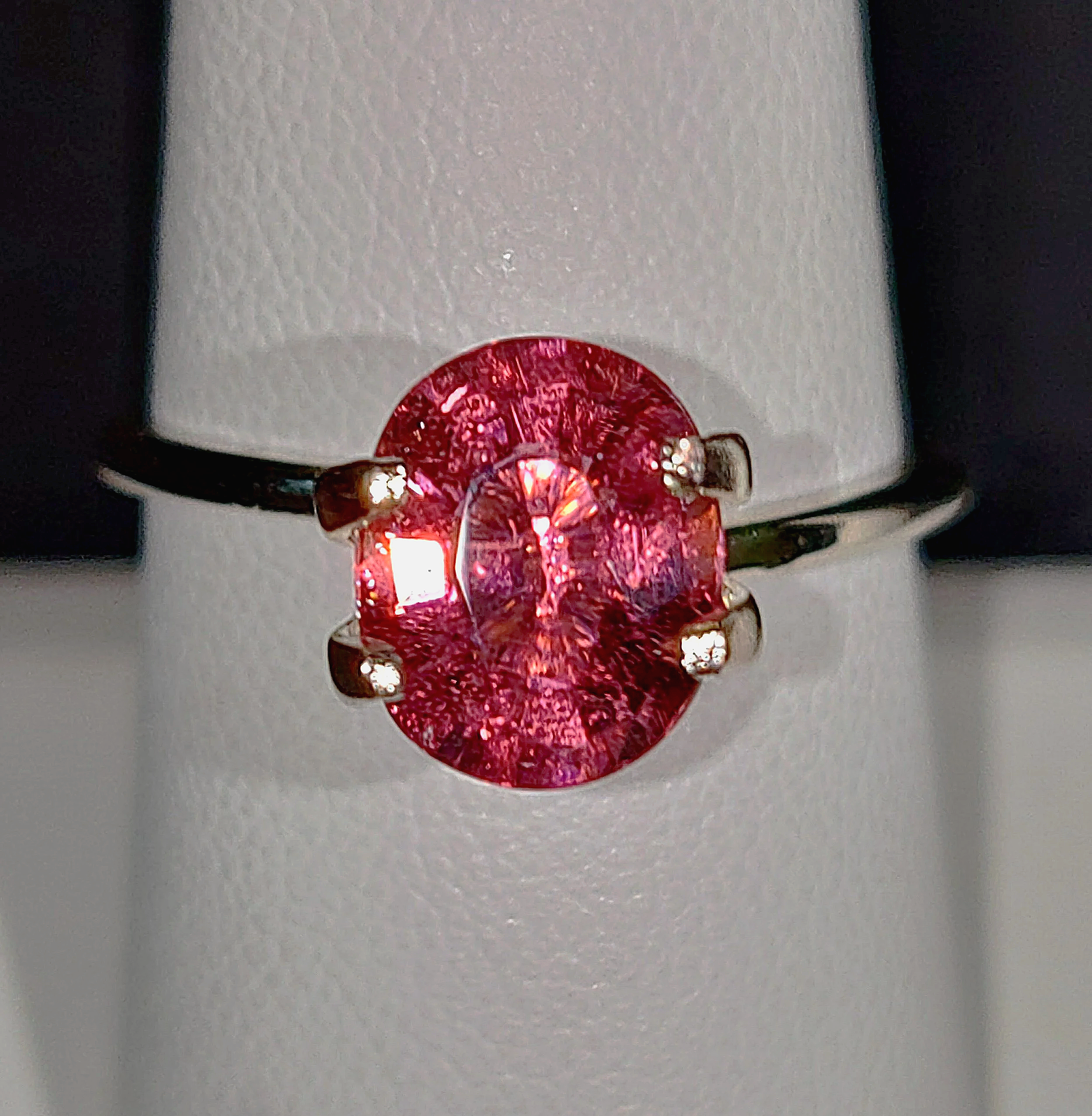 Neon Hot Pink Titanium Tourmaline 1.90ct