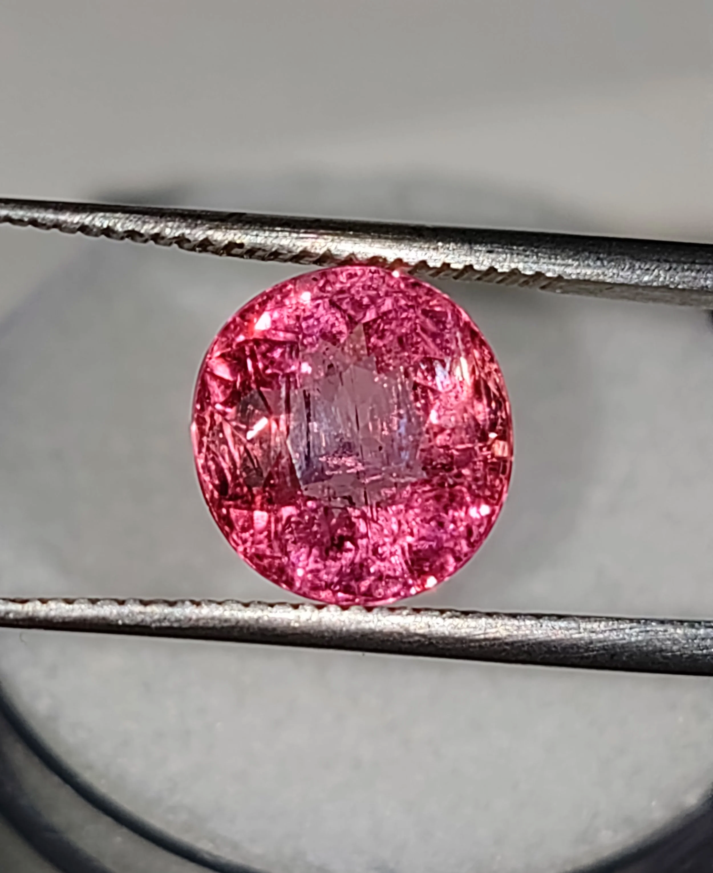 Genuine Neon Fuchsia Titanium Tourmaline 2.53ct from TheCoveAtFoxHollow.com