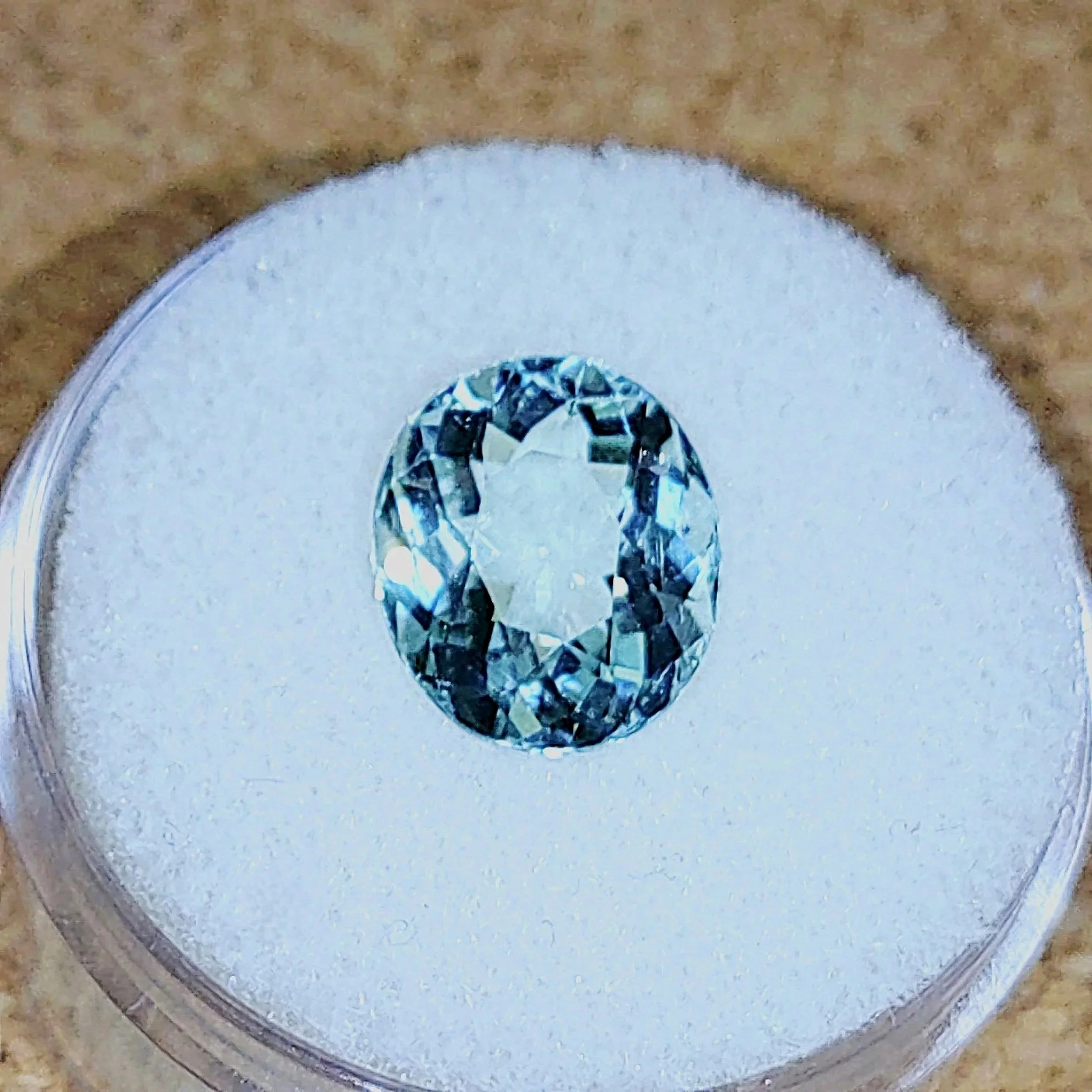 Genuine Neon Seafoam Titanium Tourmaline 3.18ct TheCoveAtFoxHollow.com