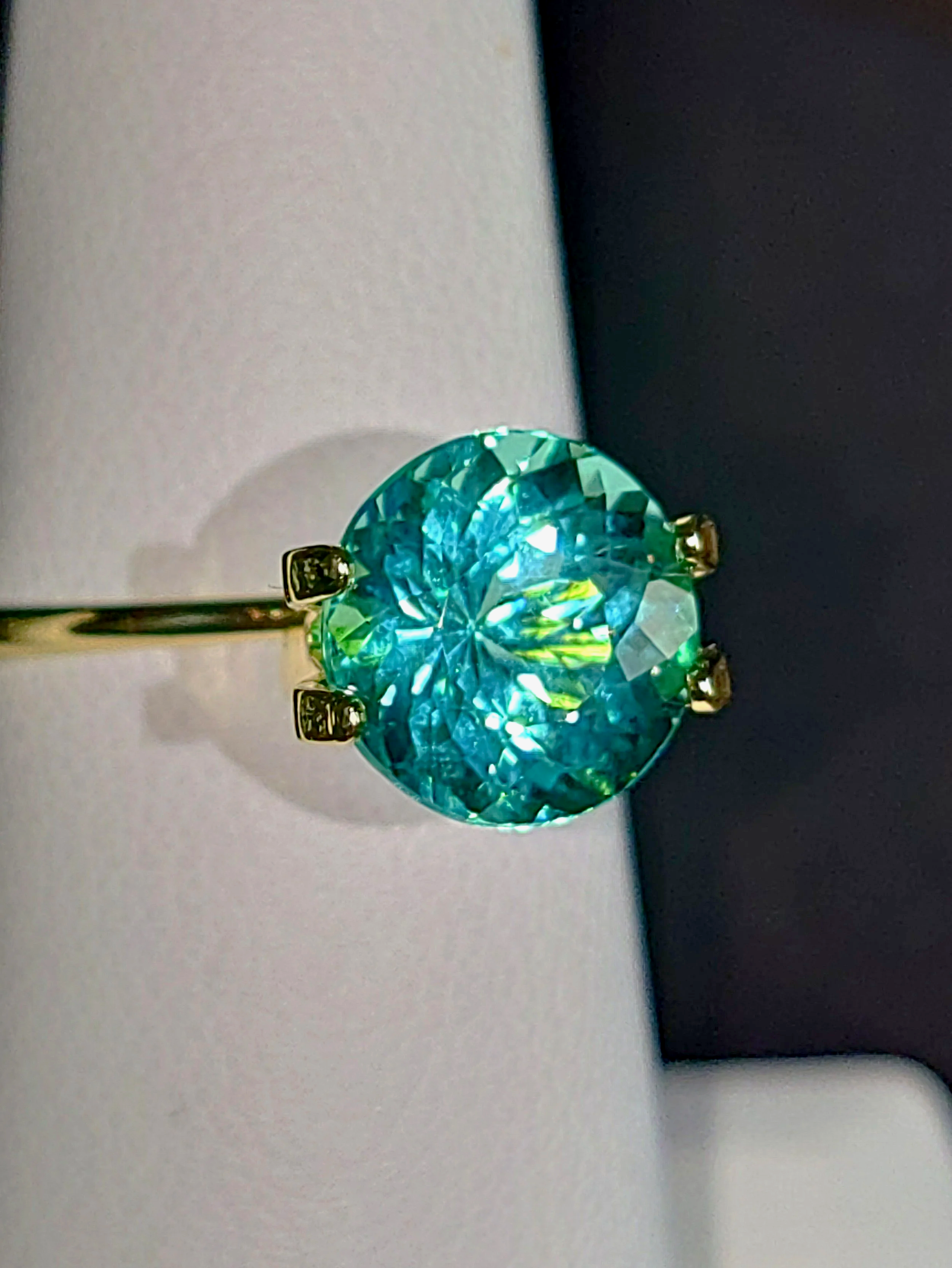Genuine Neon Paraiba Tourmaline 2.83ct from TheCoveAtFoxHollow.com