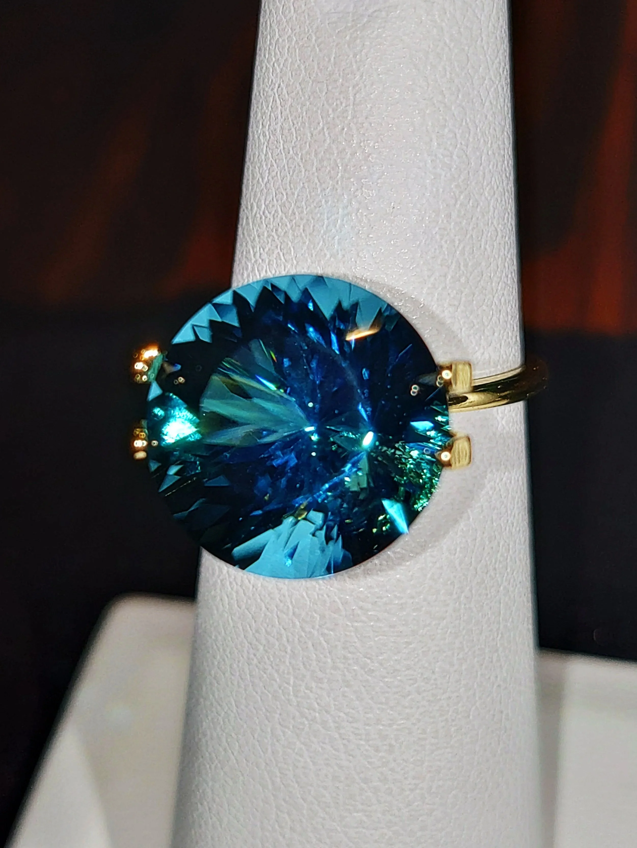 Genuine Blue Obsidian 7.50ct from TheCoveAtFoxHollow.com