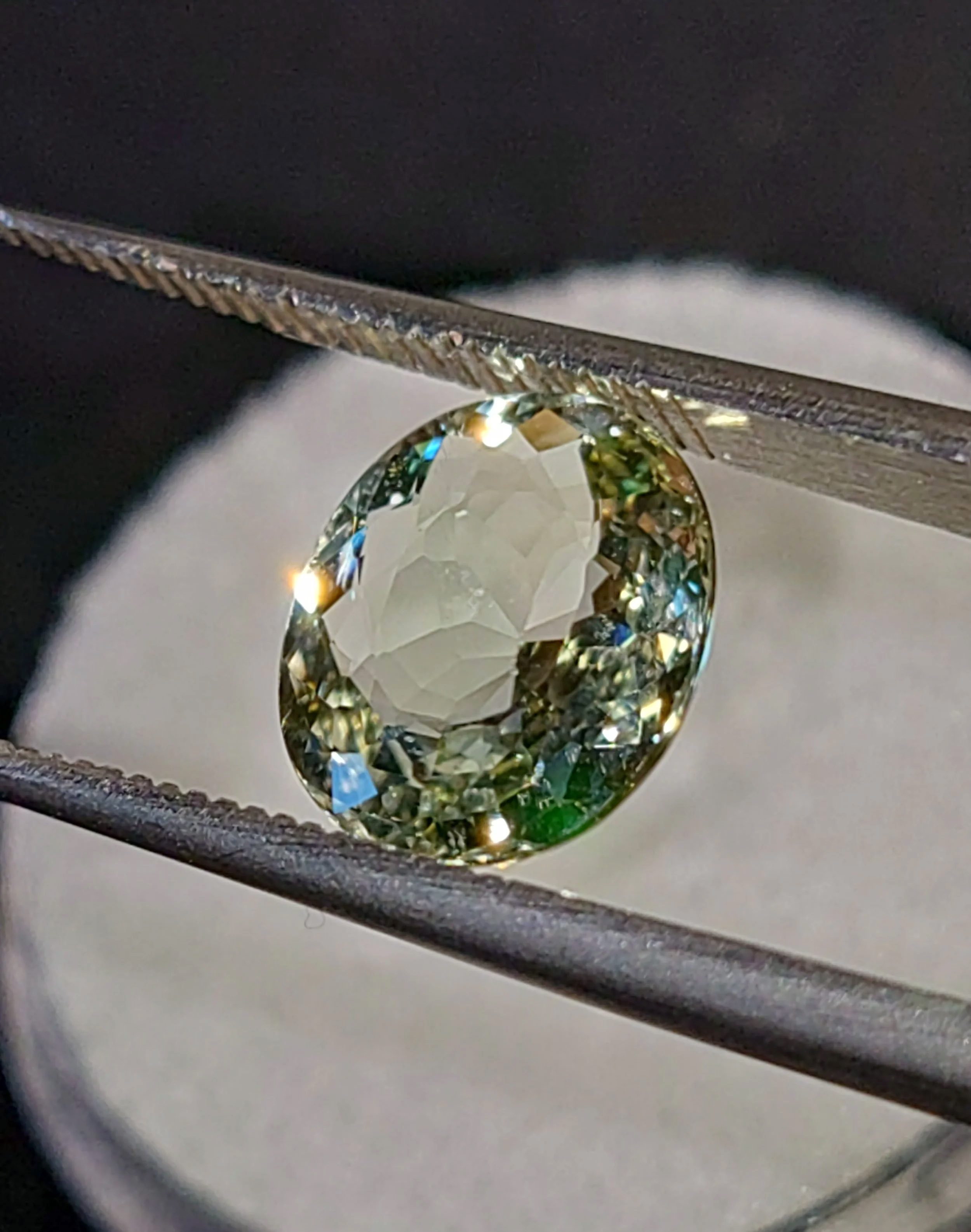 Genuine Neon Green Titanium Tourmaline 2.34ct from TheCoveAtFoxHollow.com