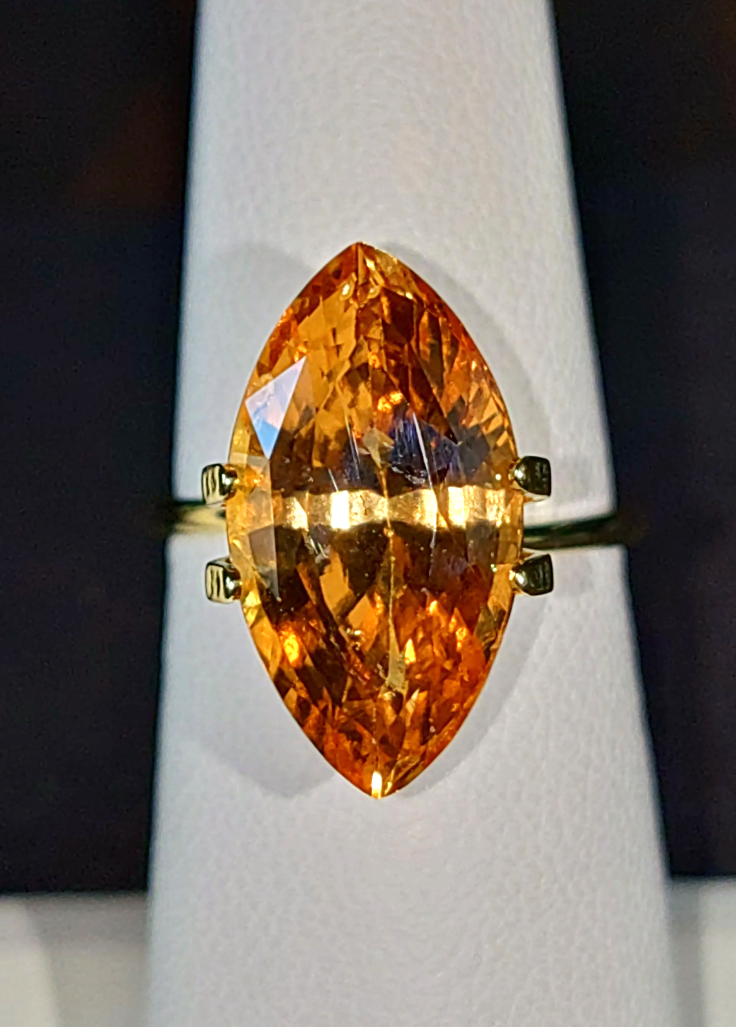 Genuine Imperial Hessonite Garnet 7.75ct from TheCoveAtFoxHollow.com