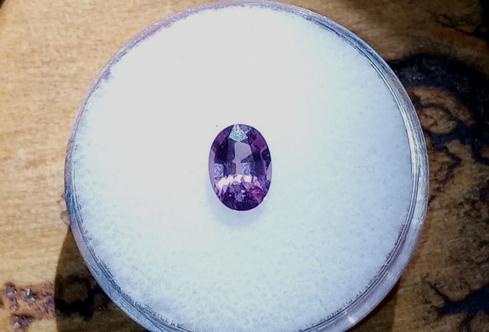 Genuine Purple Spinel .89ct from thecoveatfoxhollow.com