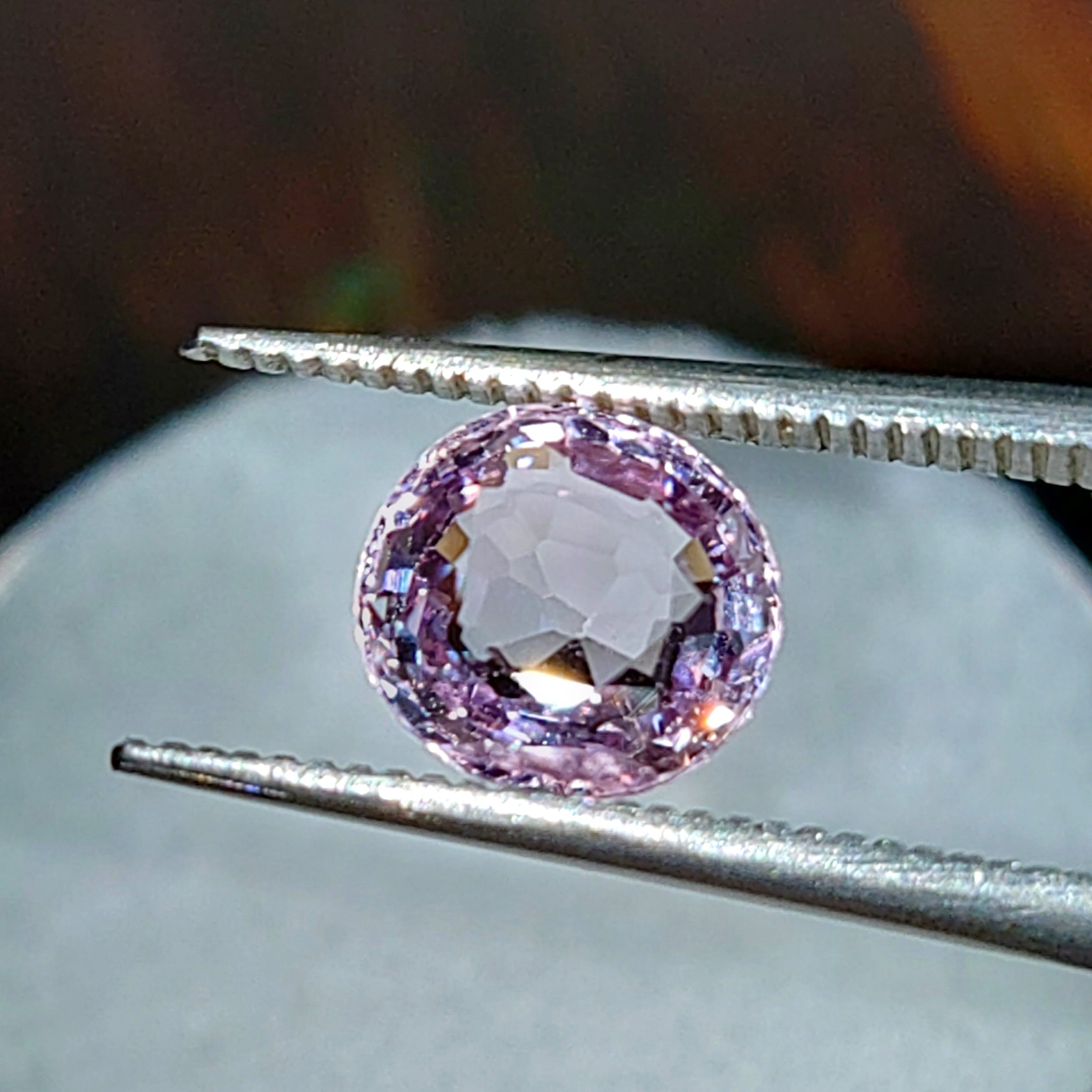 Genuine Pink Burma Spinel 1.31ct from TheCoveAtFoxHollow.com