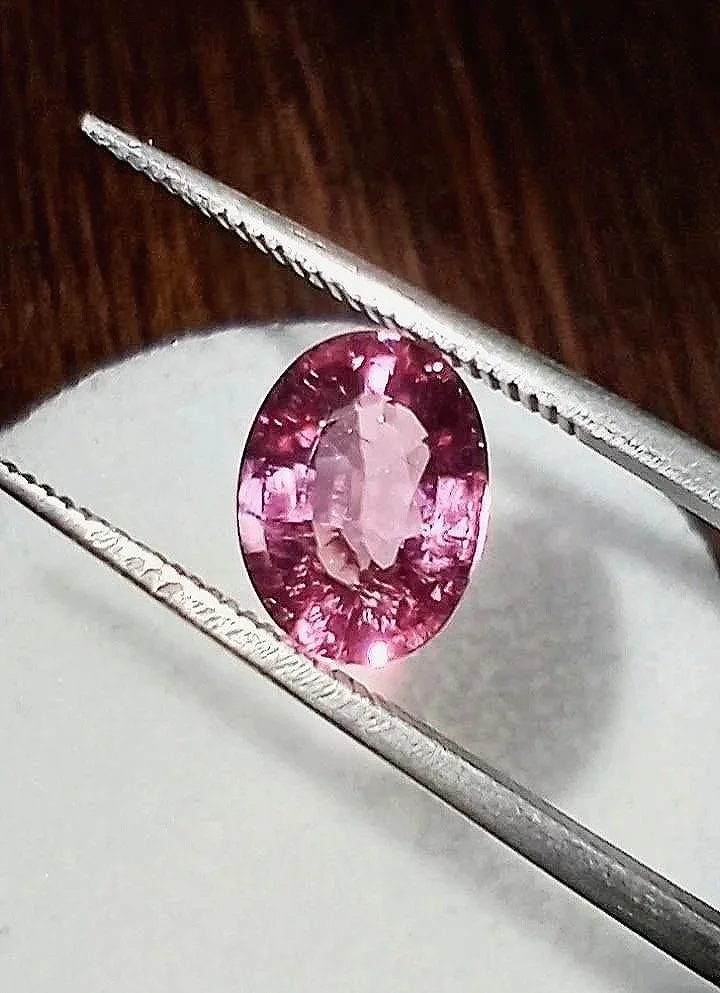 GIA Certified Genuine Pink Cuprian Tourmaline from thecoveatfoxhollow.com