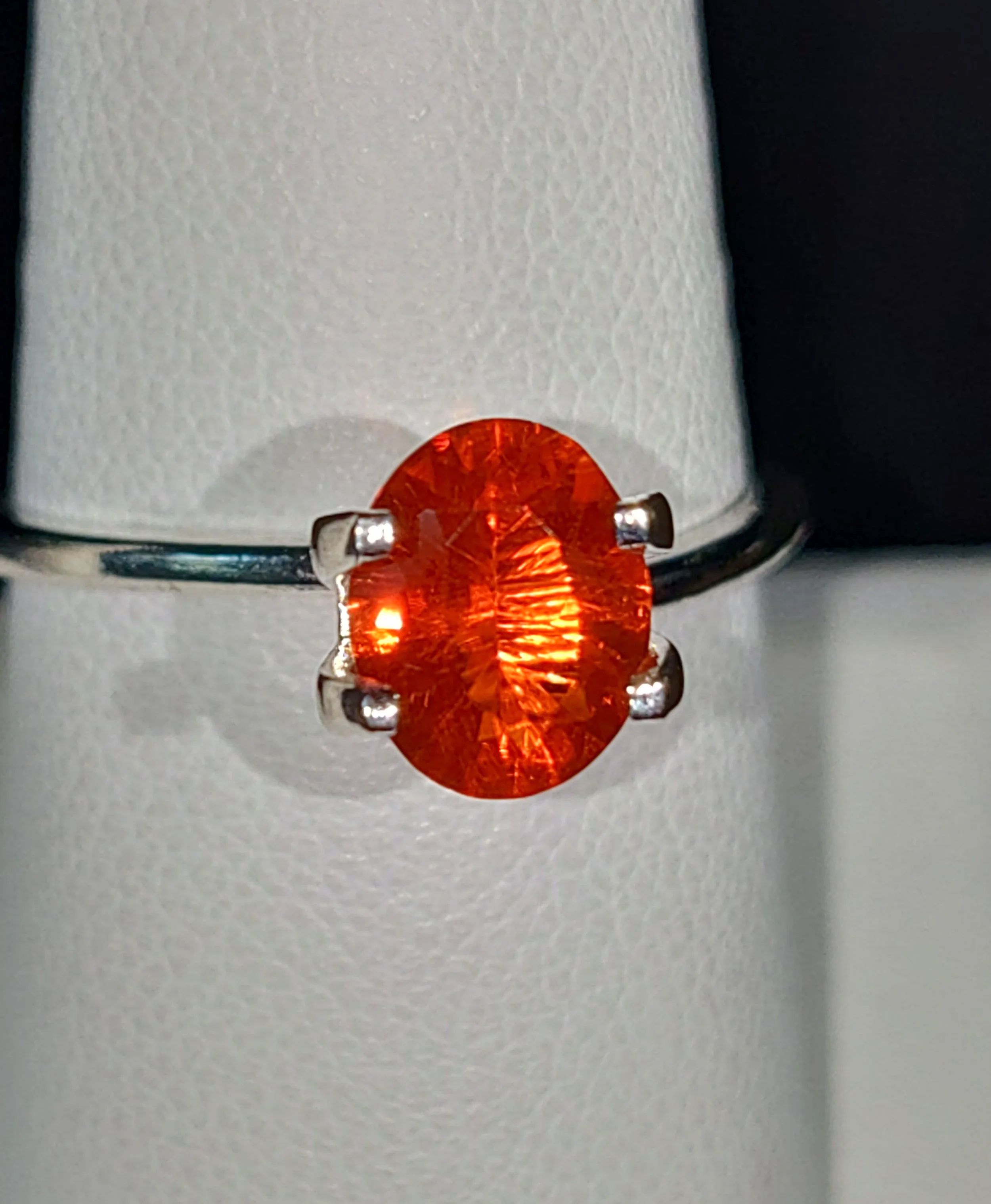 Genuine Fire Opal .84ct from TheCoveAtFoxHollow.com
