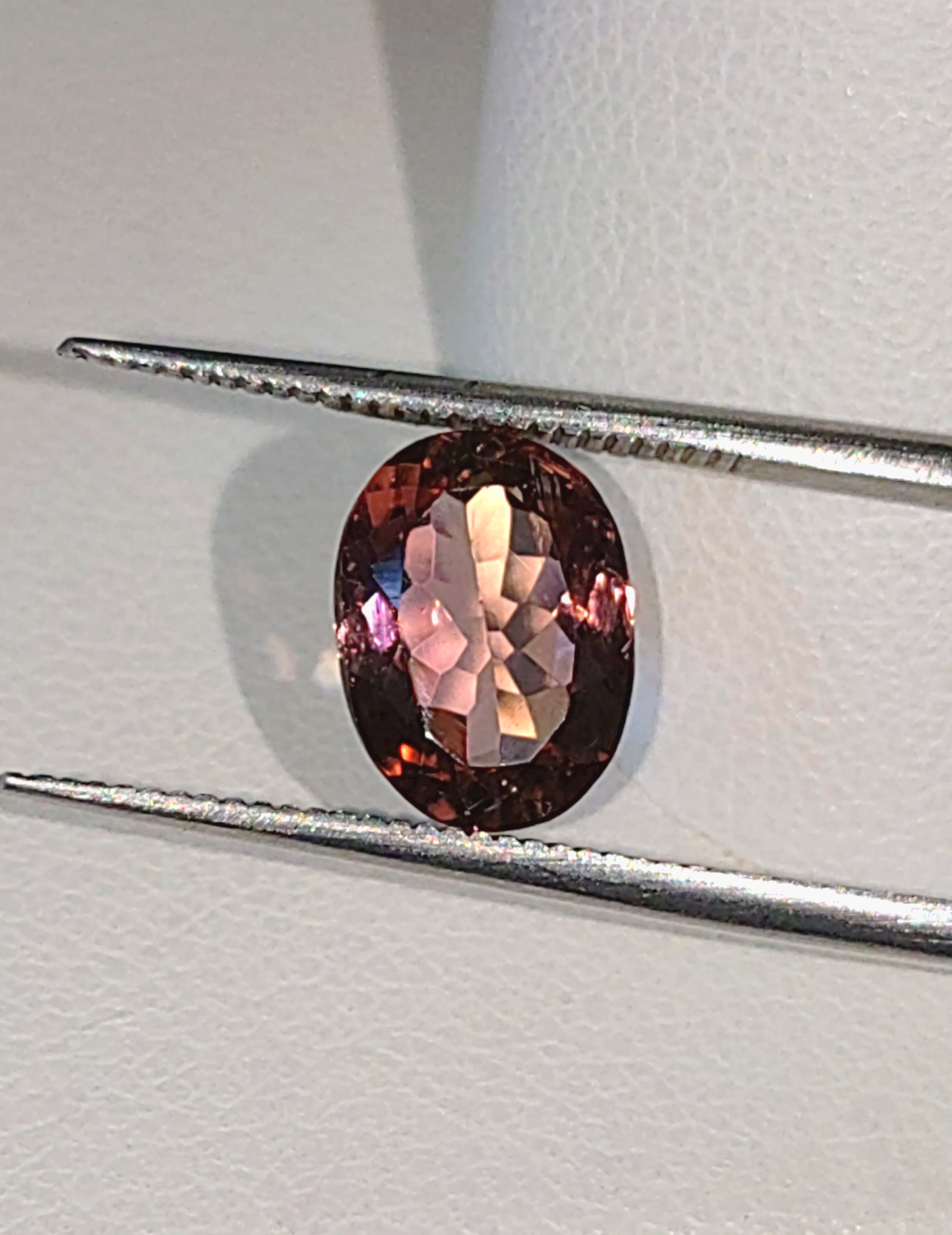 Genuine Masasi Bordeaux Color Change Garnet 1.84ct from TheCoveAtFoxHollow.com