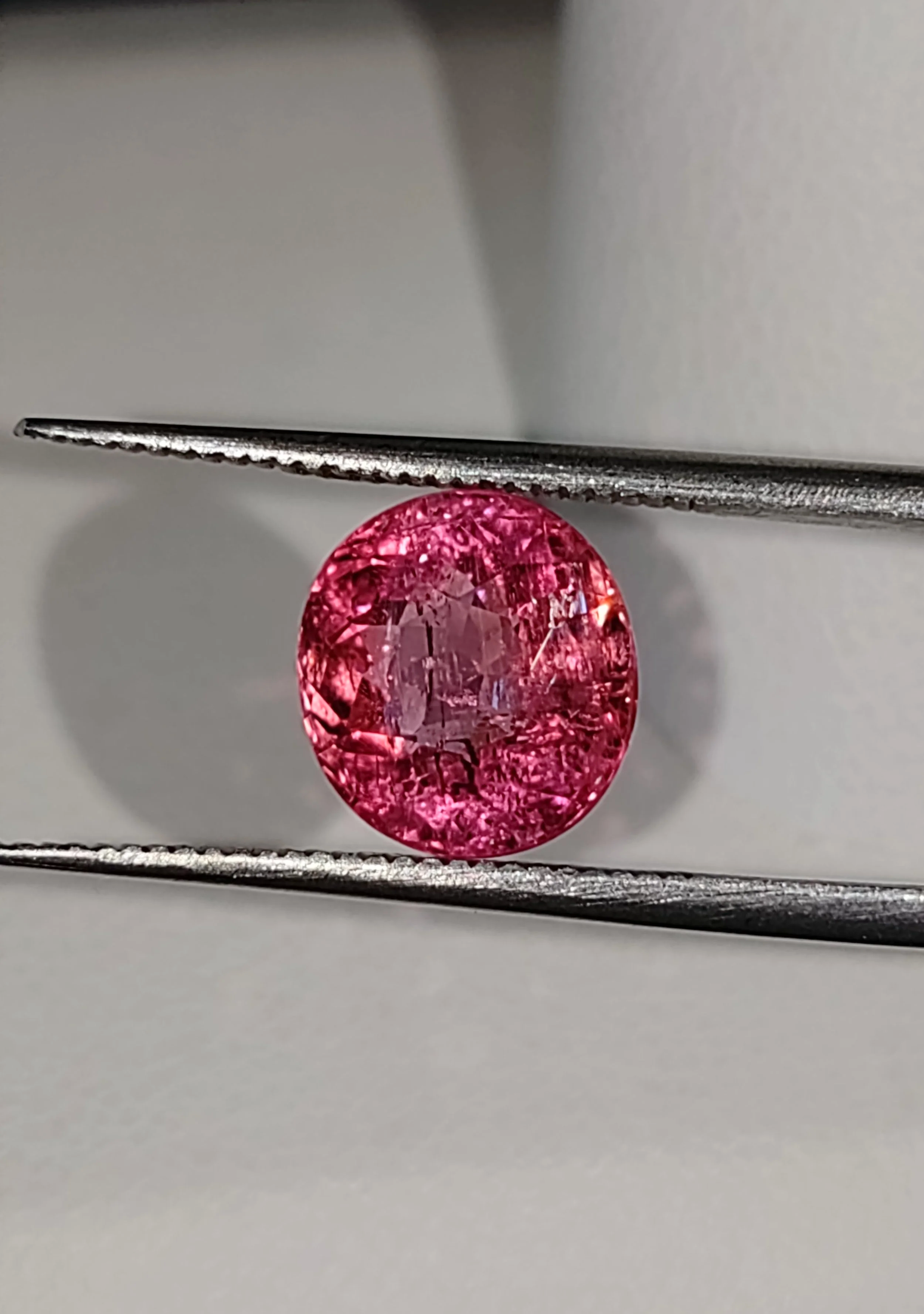 Genuine Neon Fuchsia Titanium Tourmaline 2.53ct from TheCoveAtFoxHollow.com