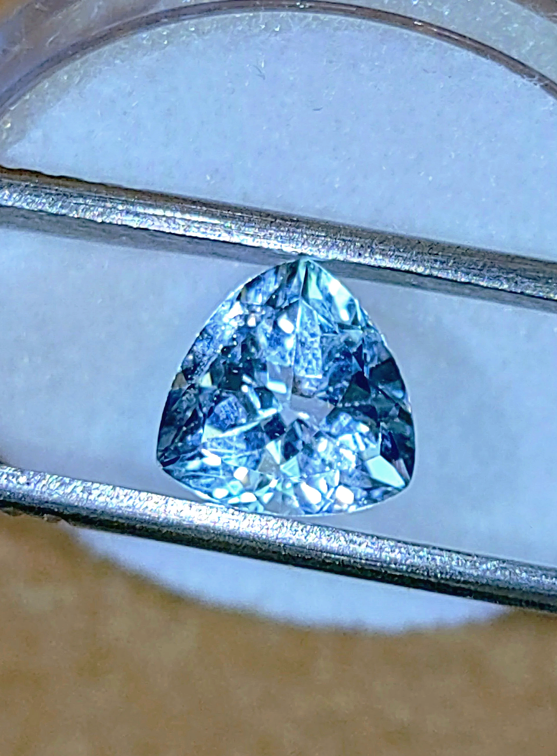 Genuine Unheated Aquamarine 1.67ct from TheCoveAtFoxHollow.com