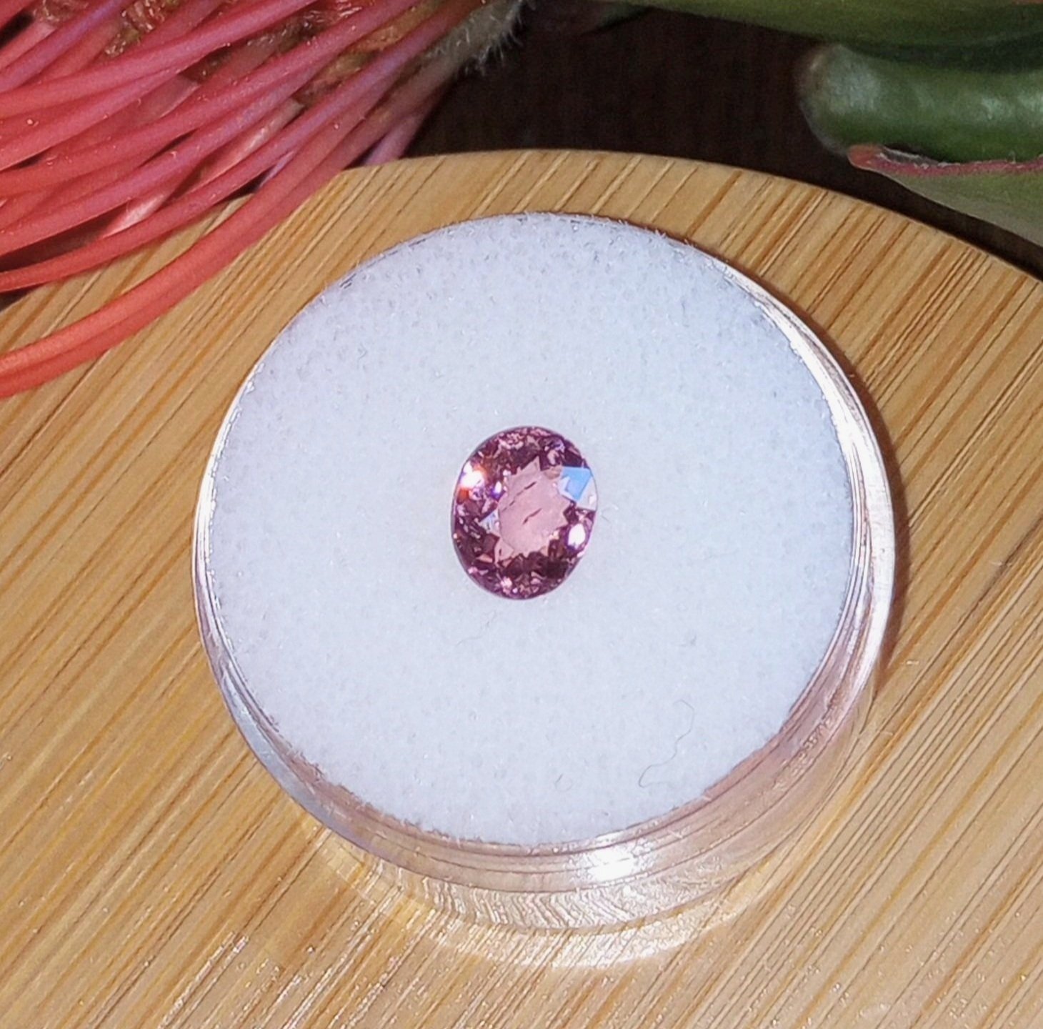 Genuine Pink Congolese Tourmaline 1.20ct from thecoveatfoxhollow.com