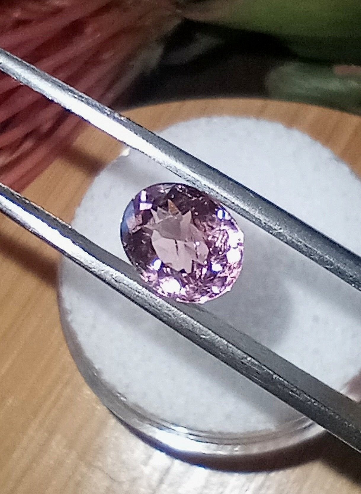 Genuine Pink Congolese Tourmaline 1.20ct from thecoveatfoxhollow.com