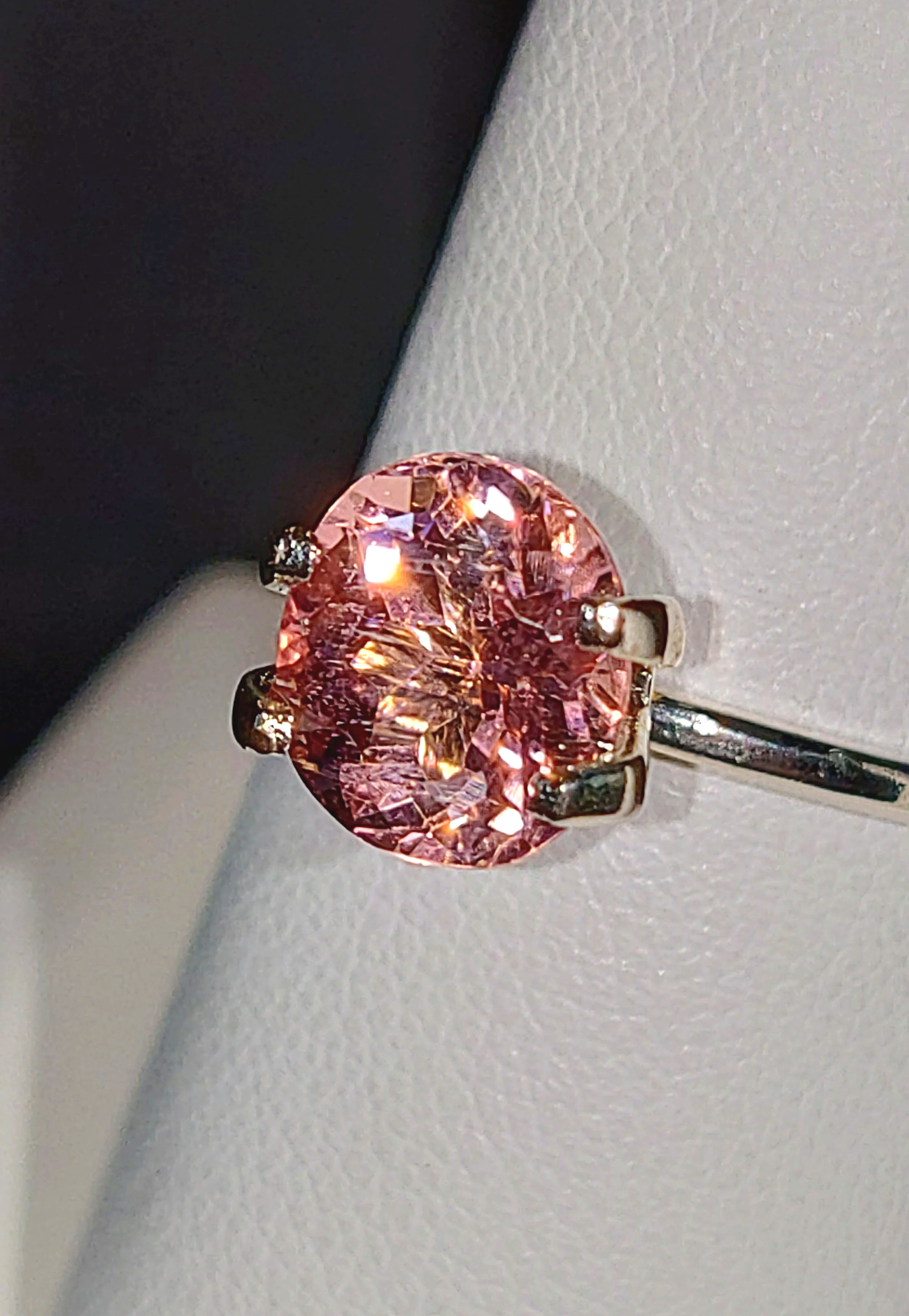 Genuine Neon Light Pink Titanium Tourmaline 2.21ct from TheCoveAtFoxHollow.com