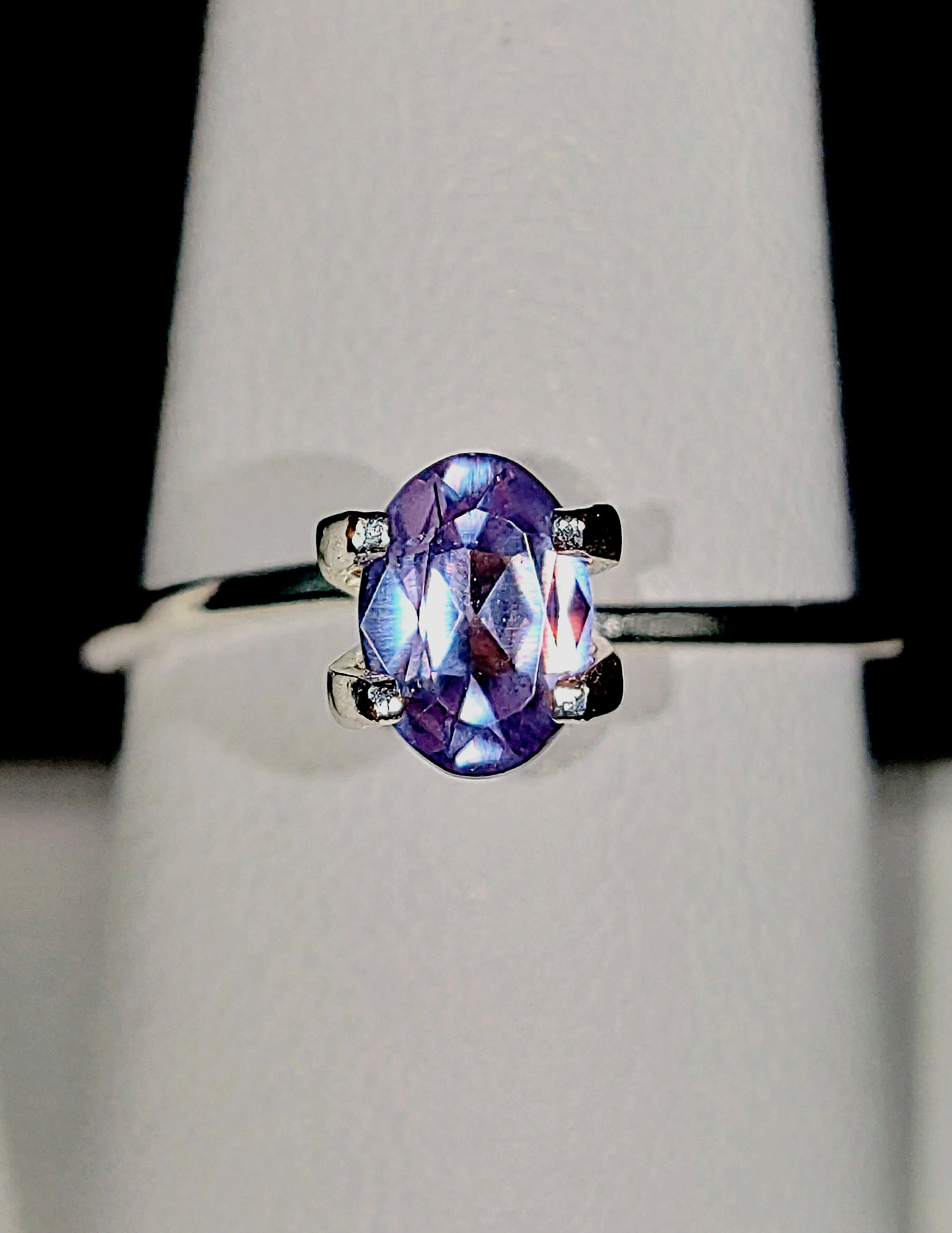 Genuine Alexandrite .87ct from TheCoveAtFoxHollow.com