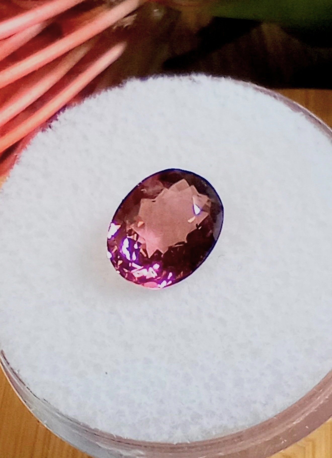 Genuine Rubellite Congolese Tourmaline 1.89ct from thecoveatfoxhollow.com
