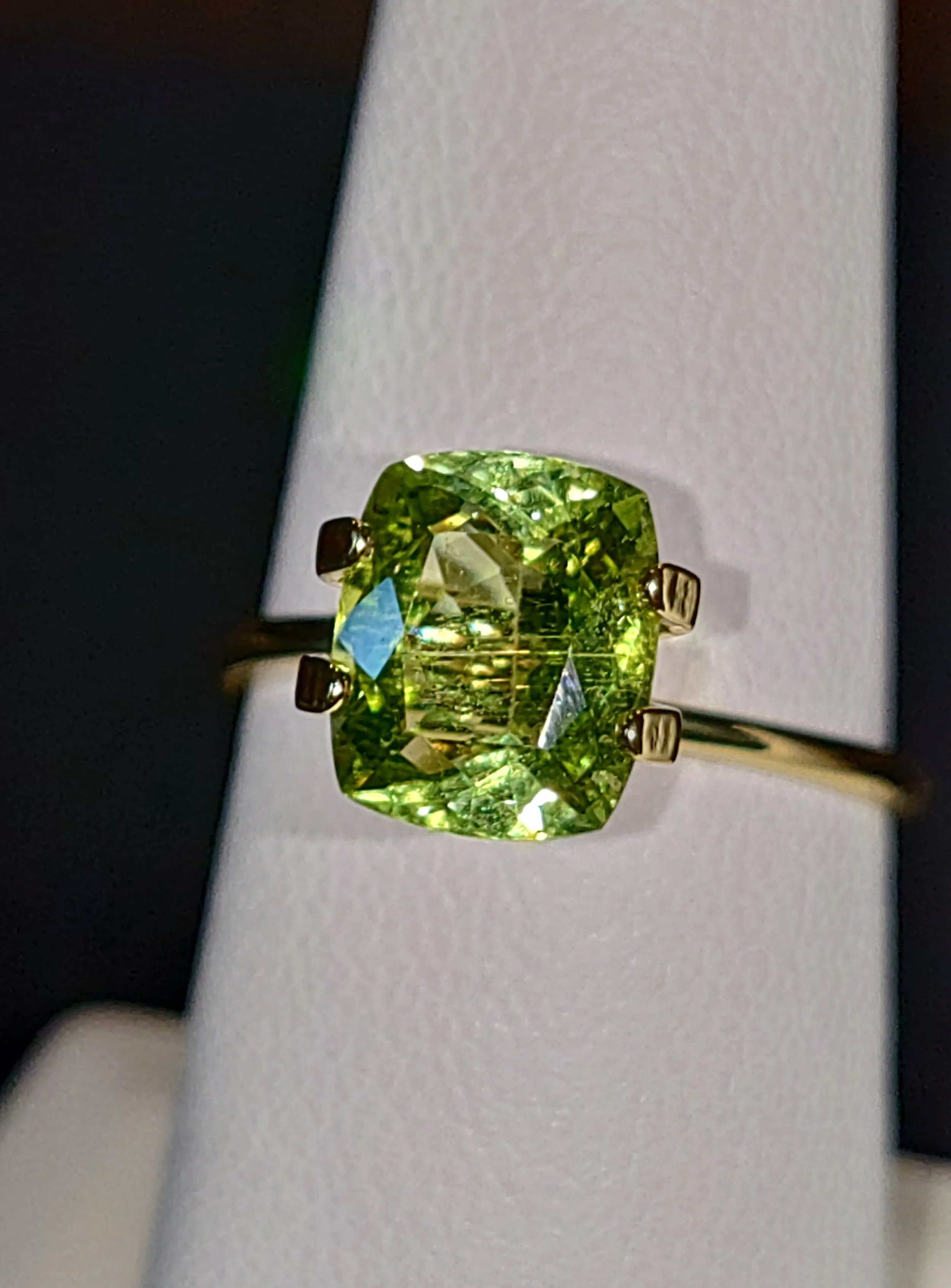 Genuine Neon Green Titanium Tourmaline 2.13ct TheCoveAtFoxHollow.com